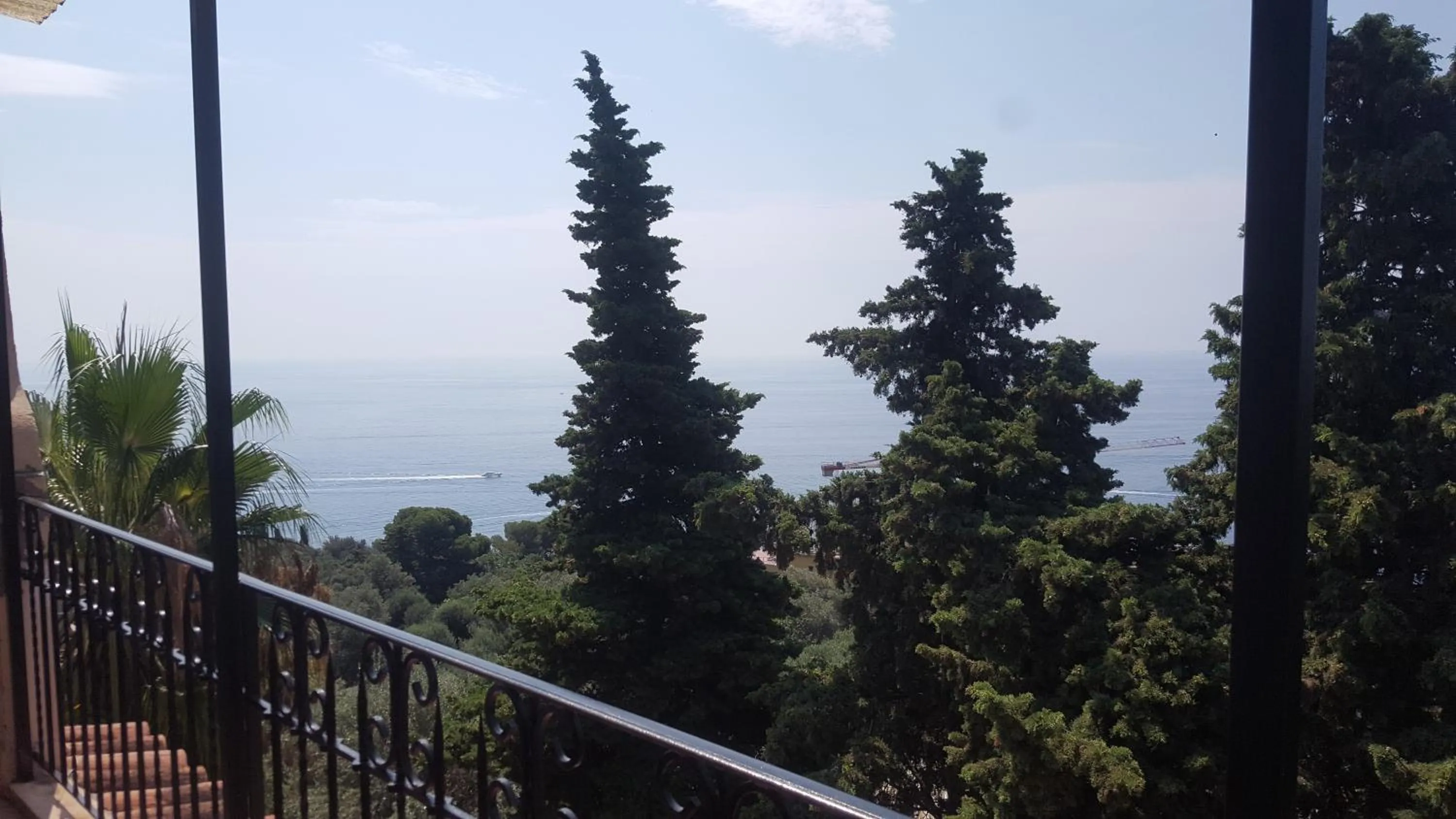 Sea view in Villa Azur Cap d'Ail