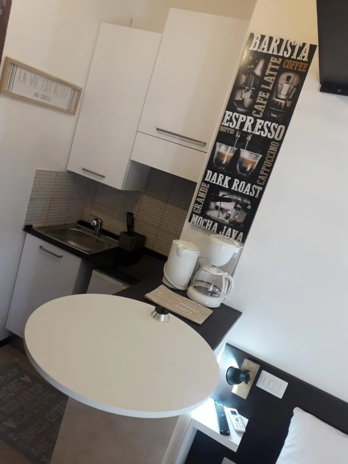 Kitchen or kitchenette in Villa Azur Cap d'Ail