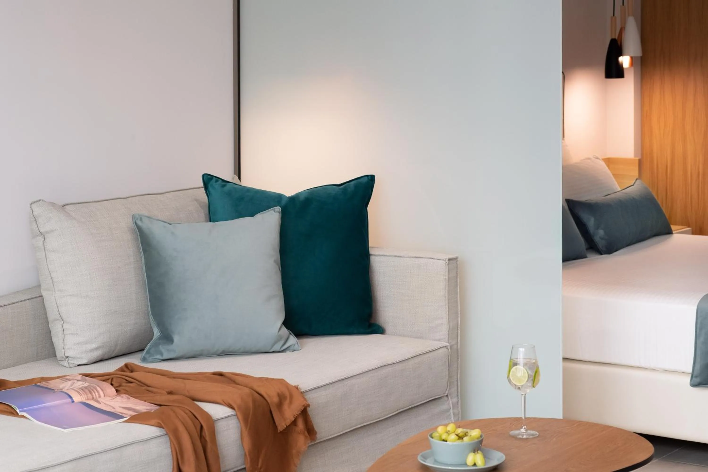 Decorative detail, Bed in Hotel Simeon