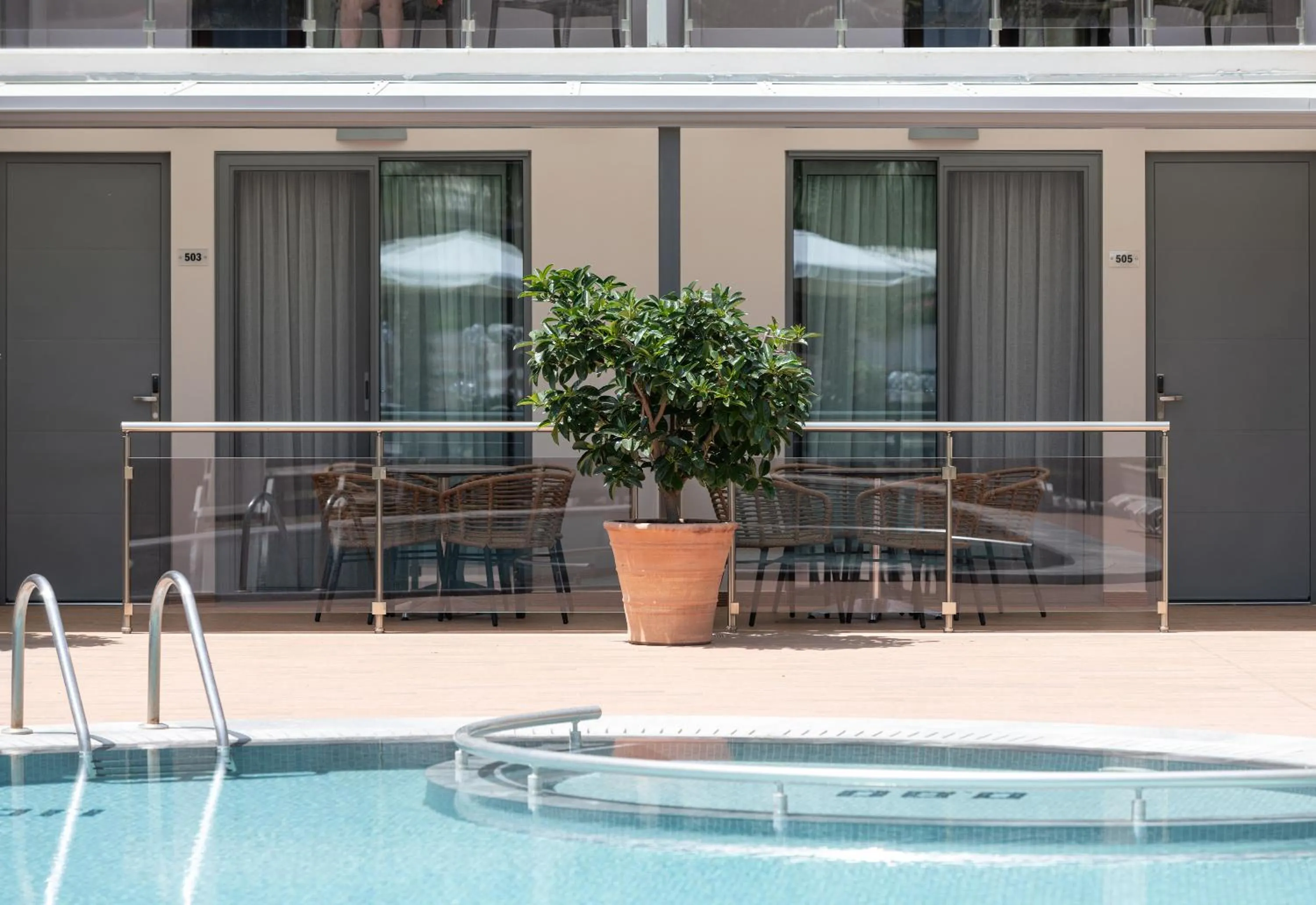 Property building in Hotel Simeon