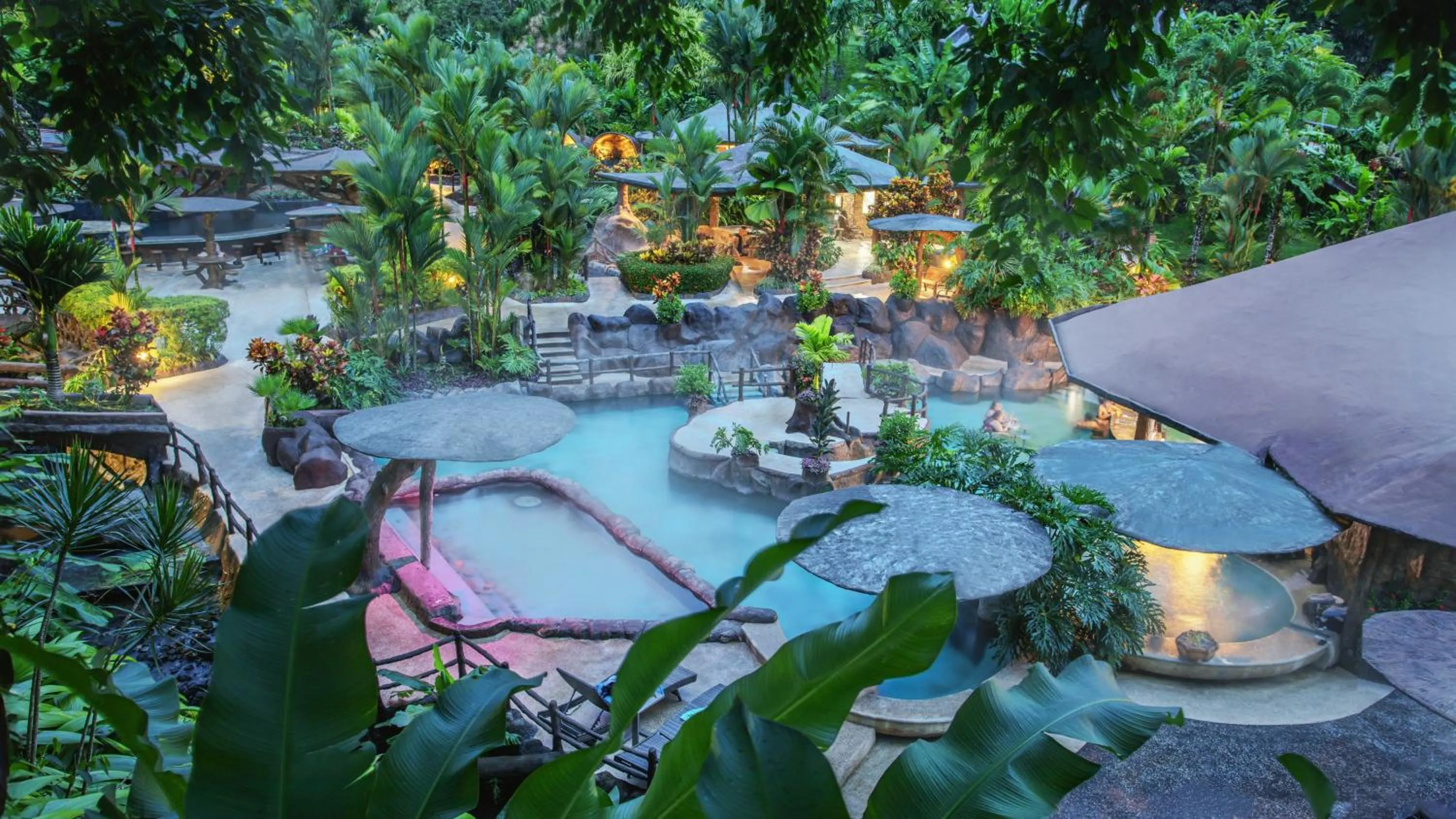 Pool view in Hotel Los Lagos Spa & Resort