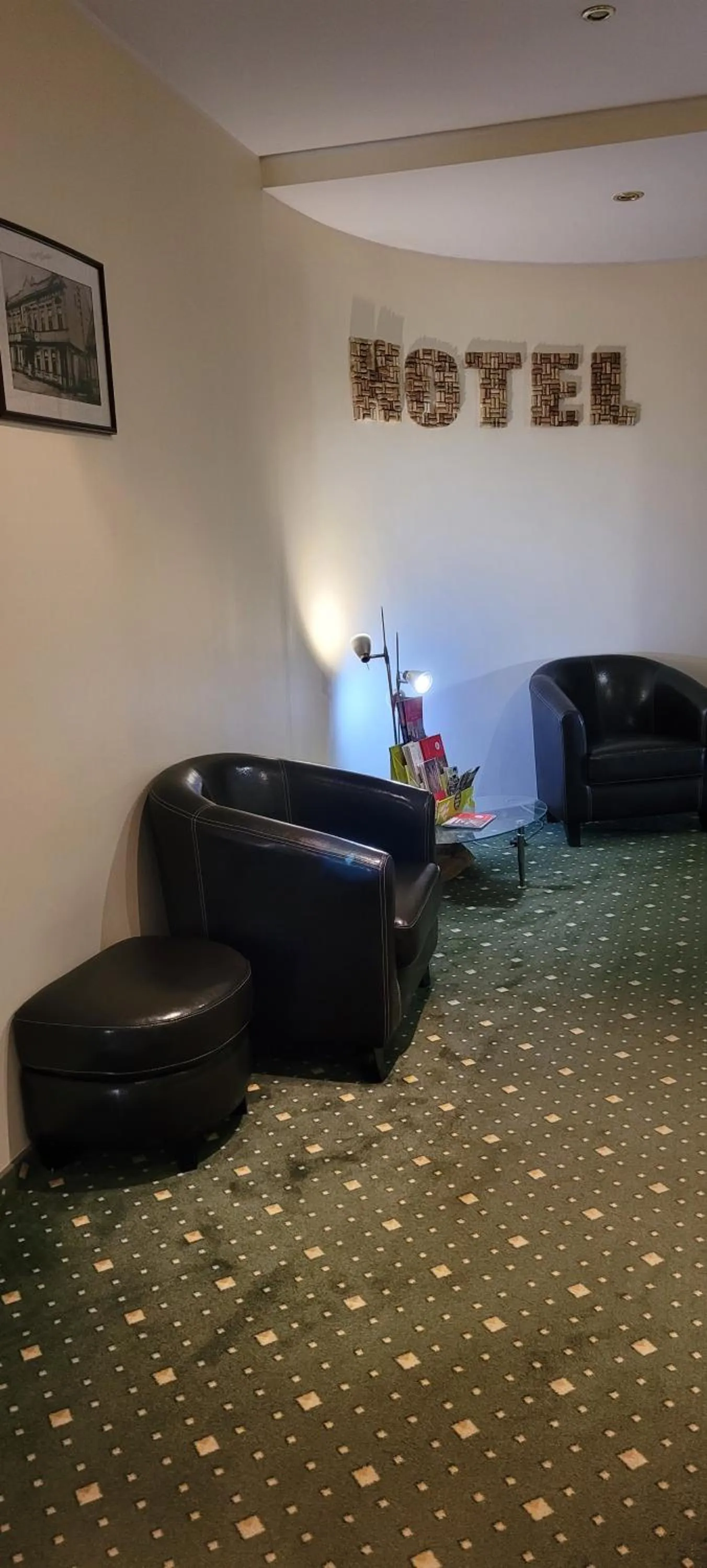 Lobby or reception in Hotel Tukums