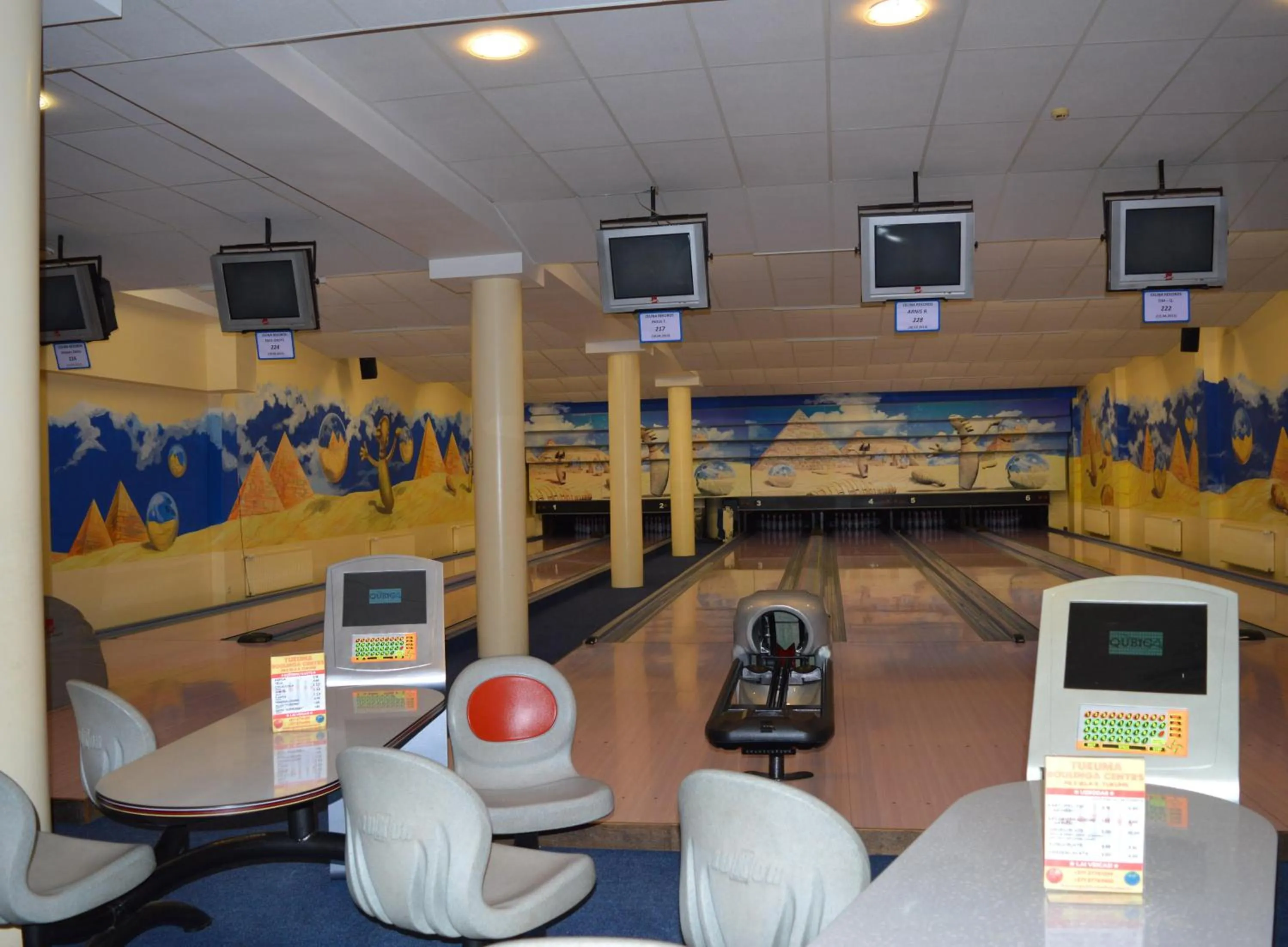 Bowling in Hotel Tukums