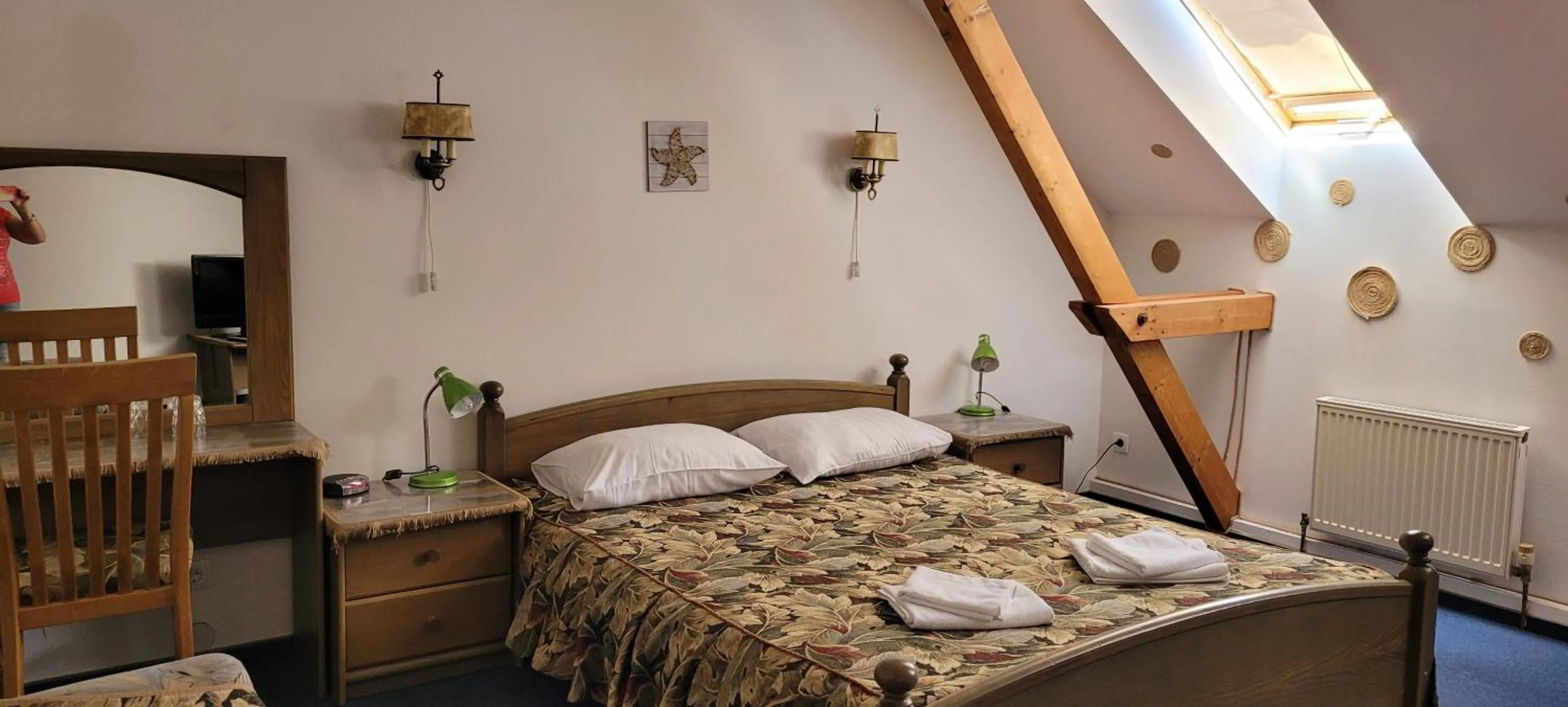 Bedroom, Bed in Hotel Tukums