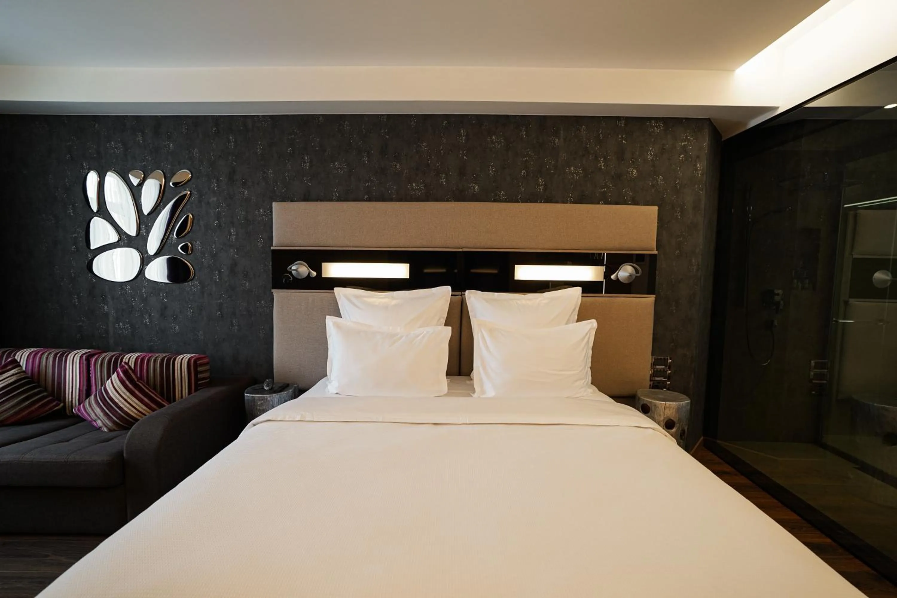 Bed in 11 Mirrors Design Hotel