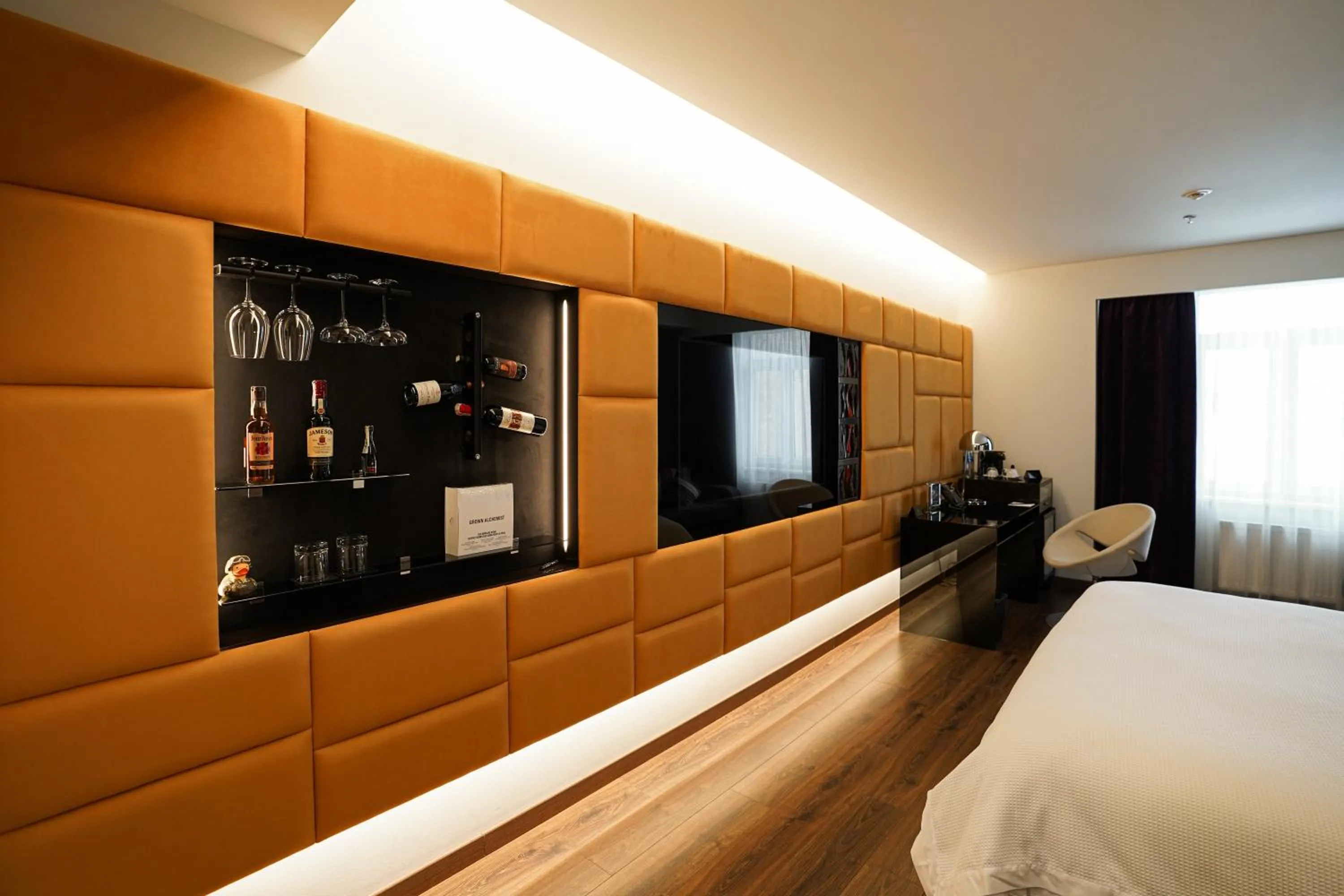 Bed in 11 Mirrors Design Hotel