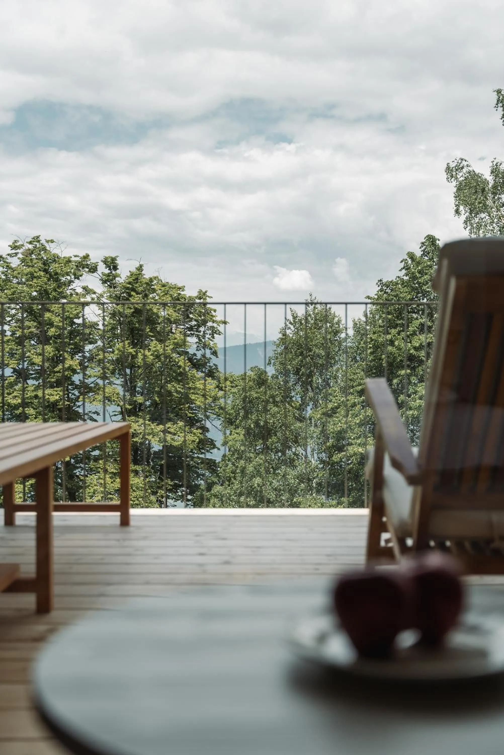 Balcony/Terrace in Gasthof Kohlern 1130 m