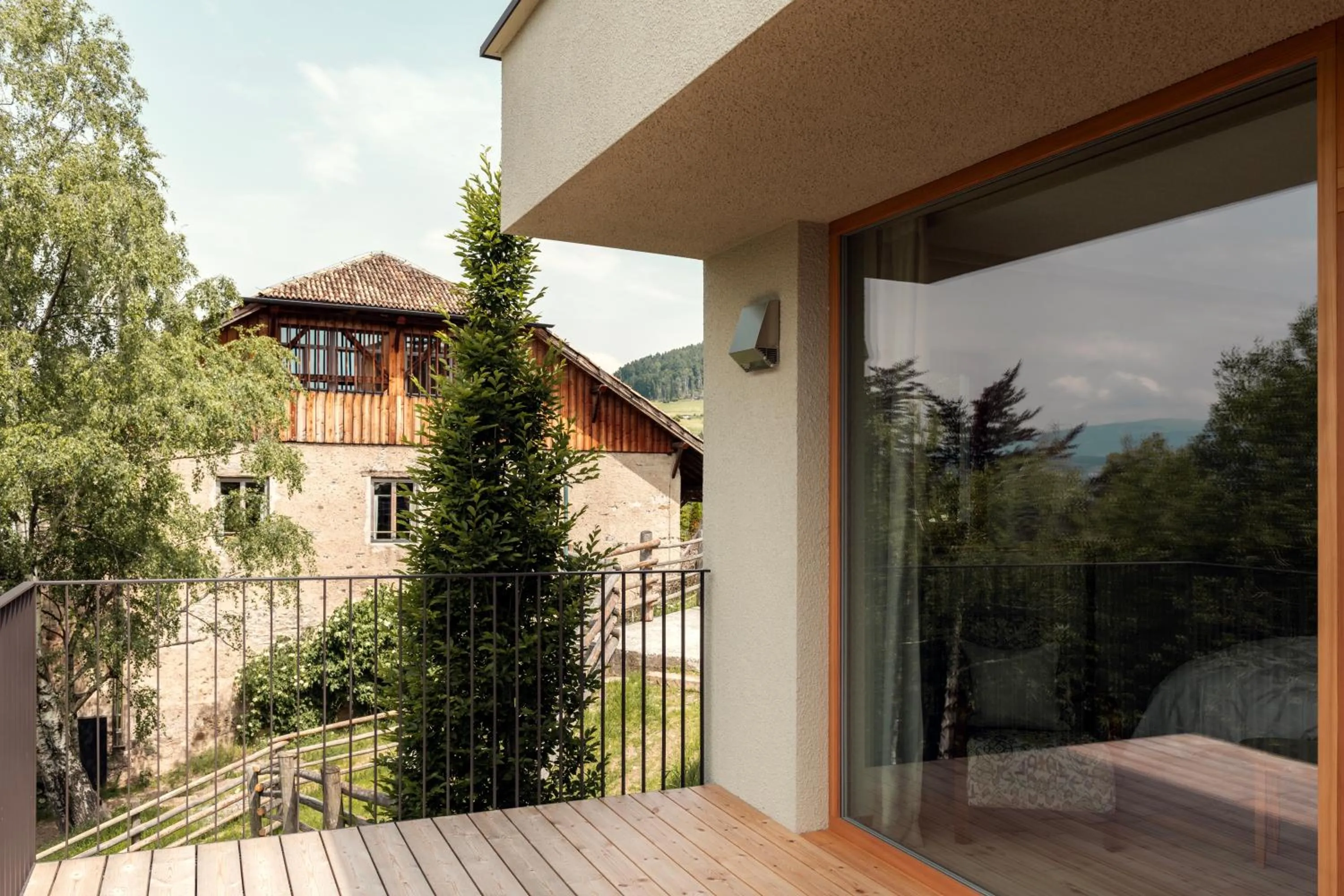 View (from property/room) in Gasthof Kohlern 1130 m