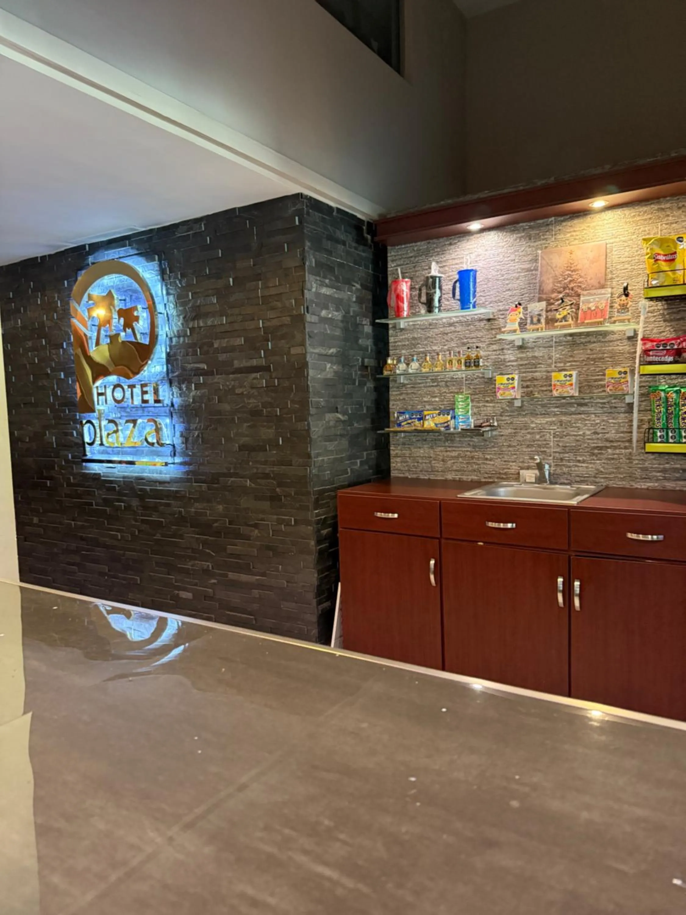 Lobby or reception in Hotel Plaza Arteaga