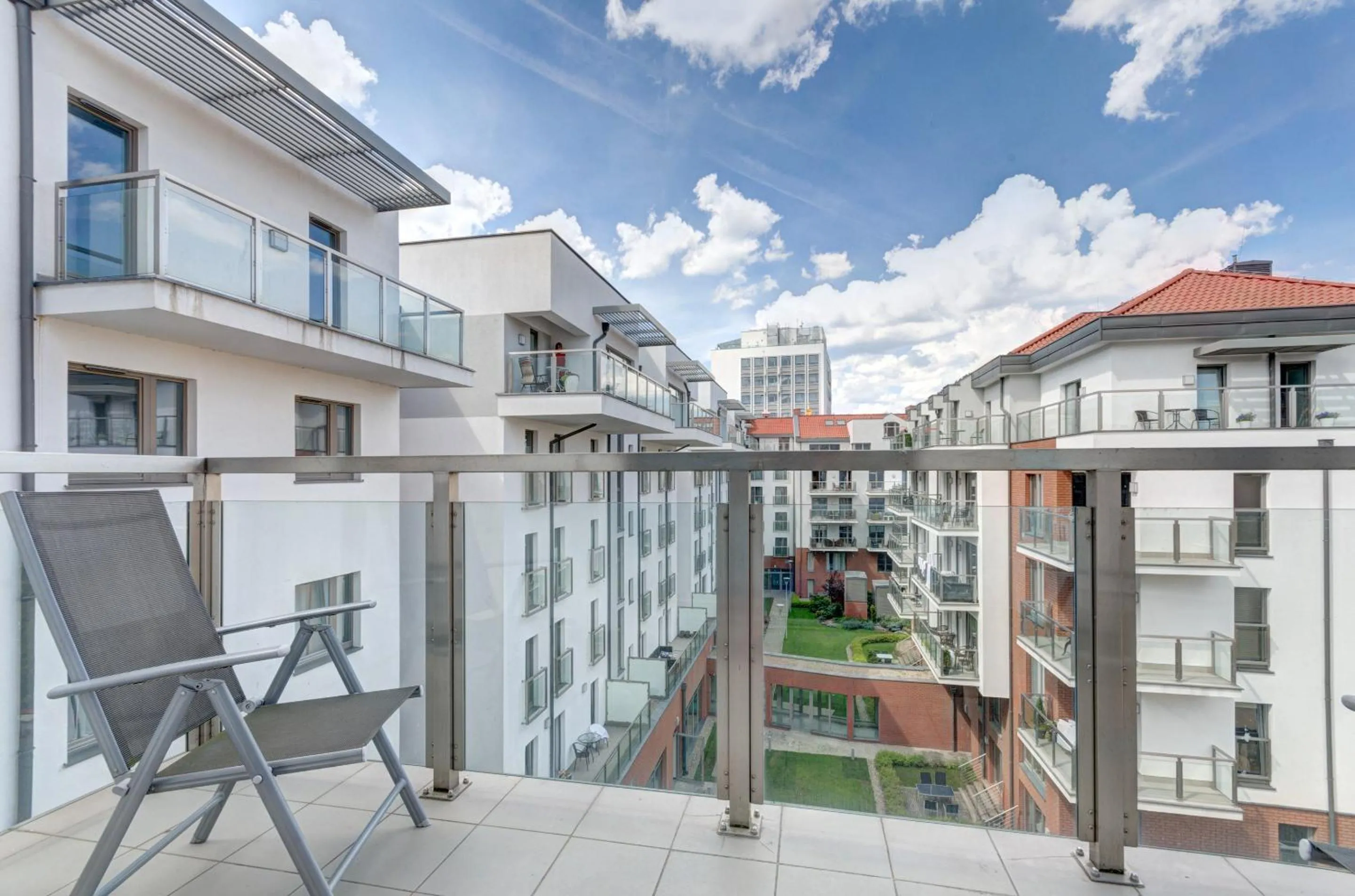 Balcony/Terrace in Dom & House – Old Town Waterlane