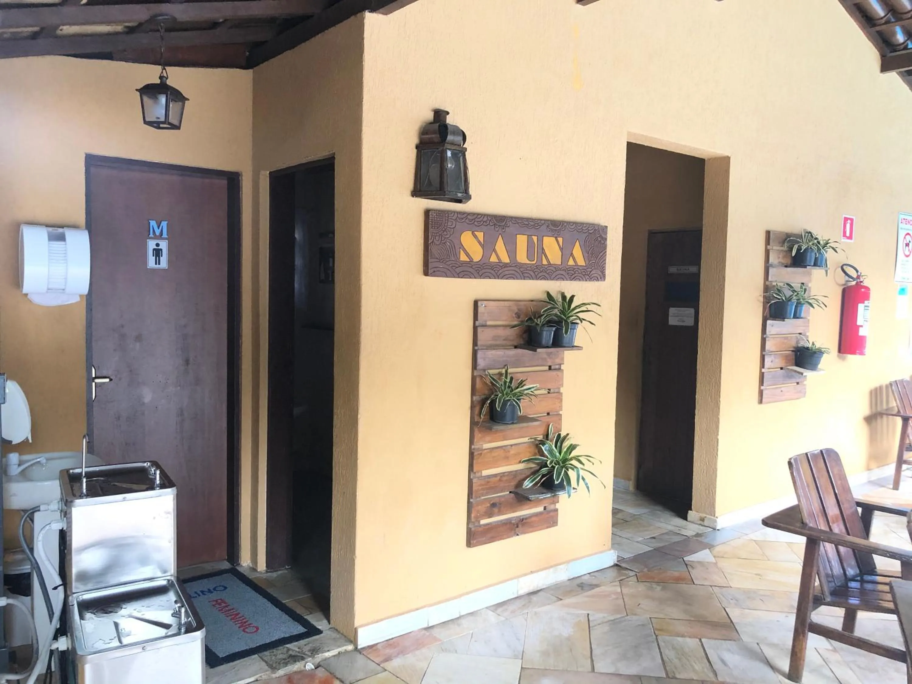 Sauna in Flat estudio 110 Amarilis Riviera de São Lourenço, 03 piscina climatizada, serviço de hotelaria, limpesa e troca de toalhas diária, carregador veiculo elétrico e servico de praia finais de semana WiFi 500
