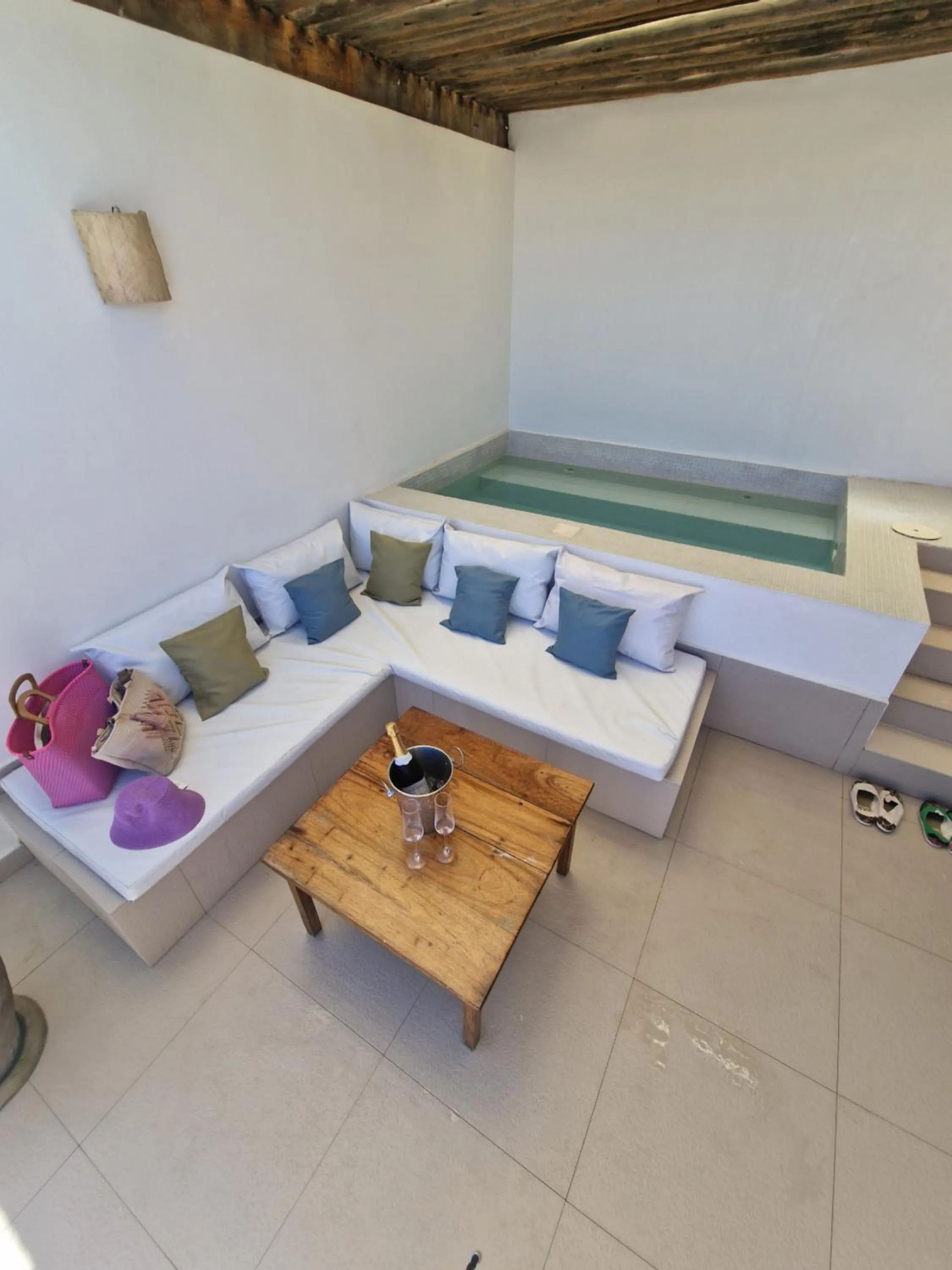 Bedroom in Dhow Inn Boutique Hotel