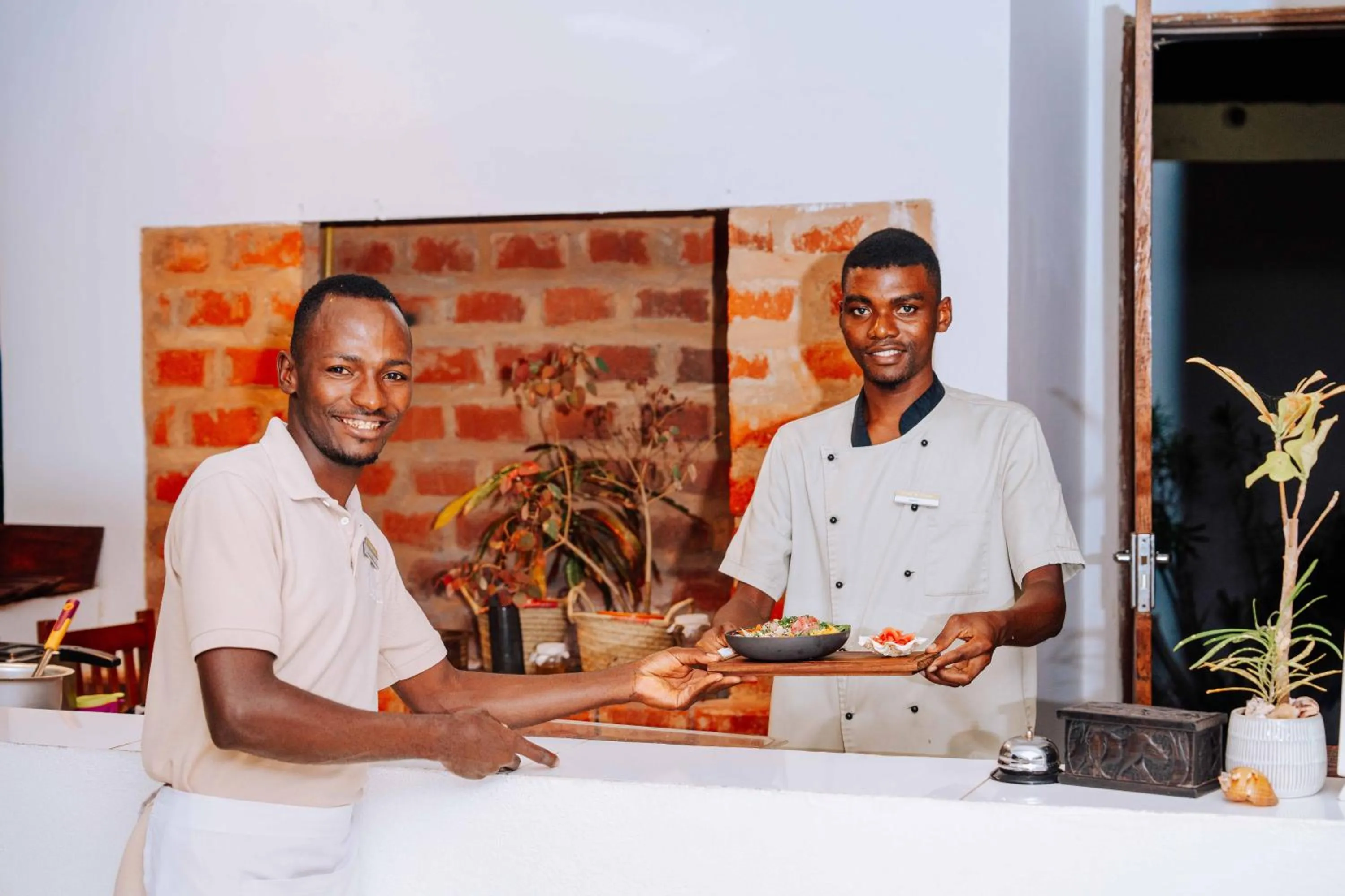 Staff in Dhow Inn Boutique Hotel