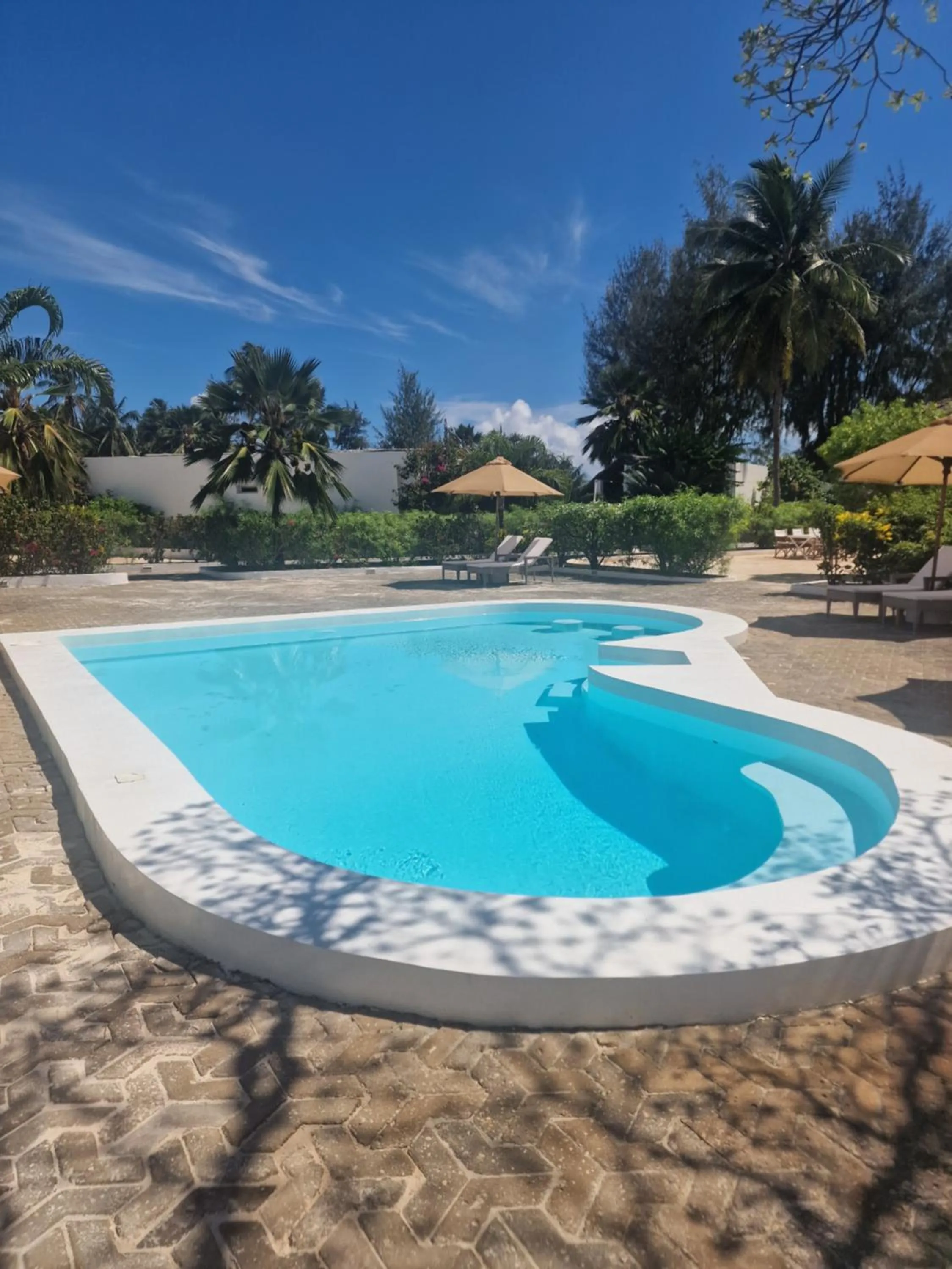 Pool view in Dhow Inn Boutique Hotel