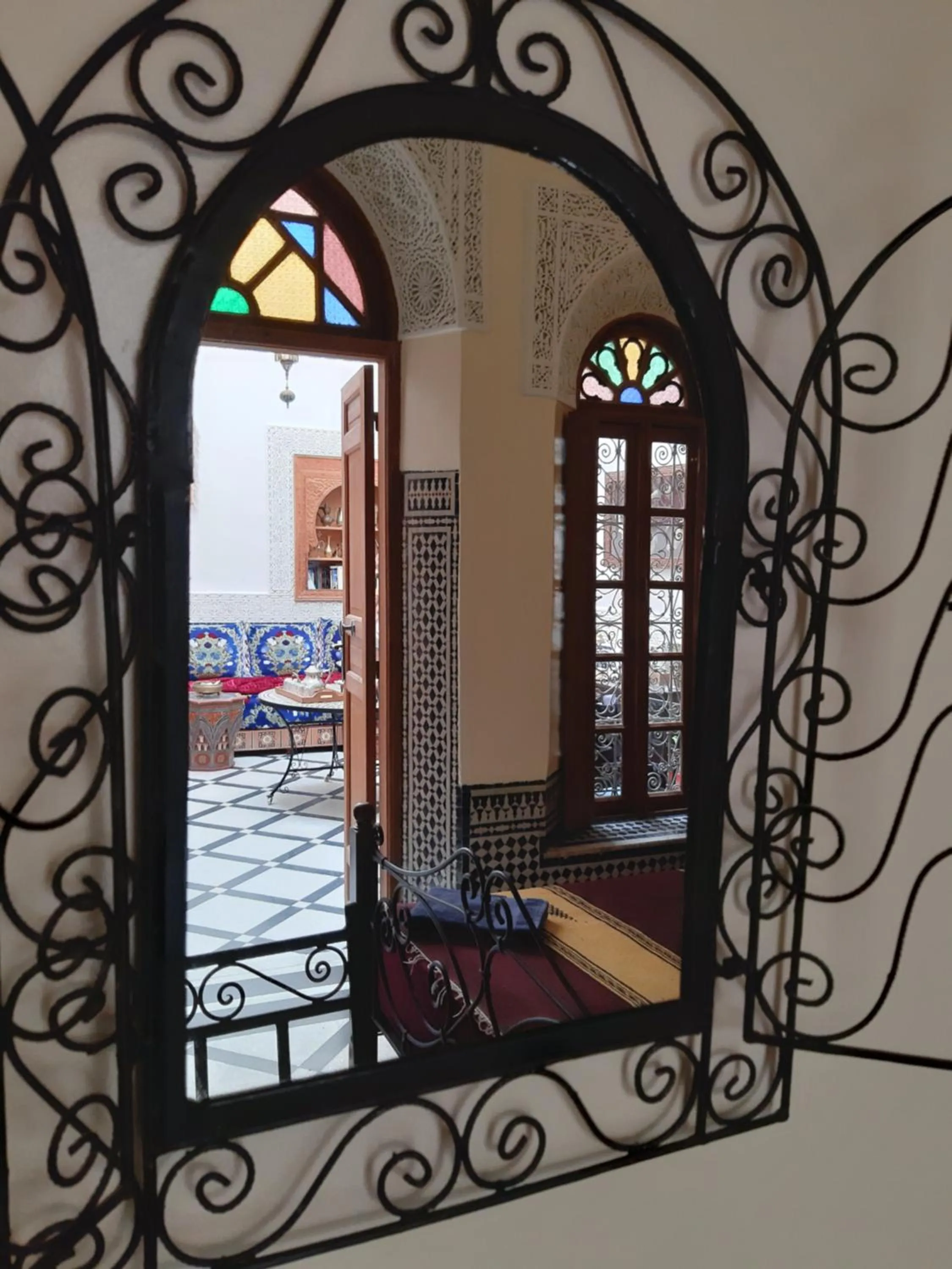 Decorative detail in Dar Hayati
