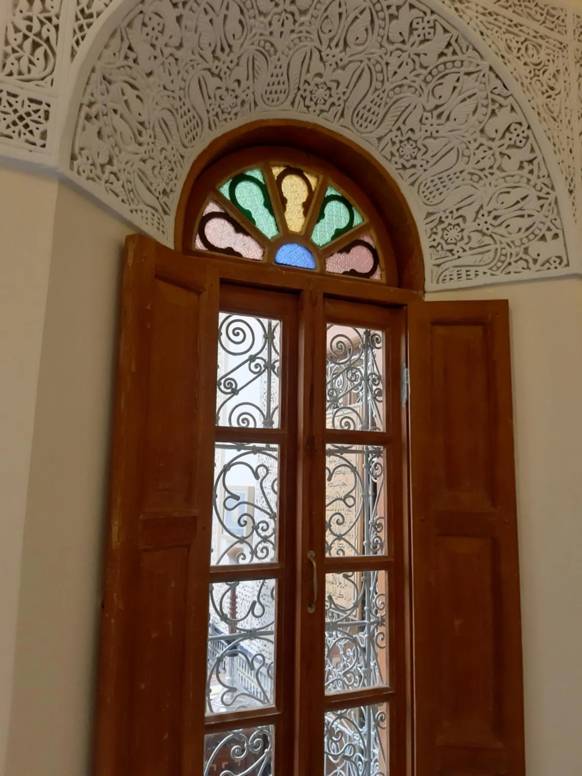 Decorative detail in Dar Hayati