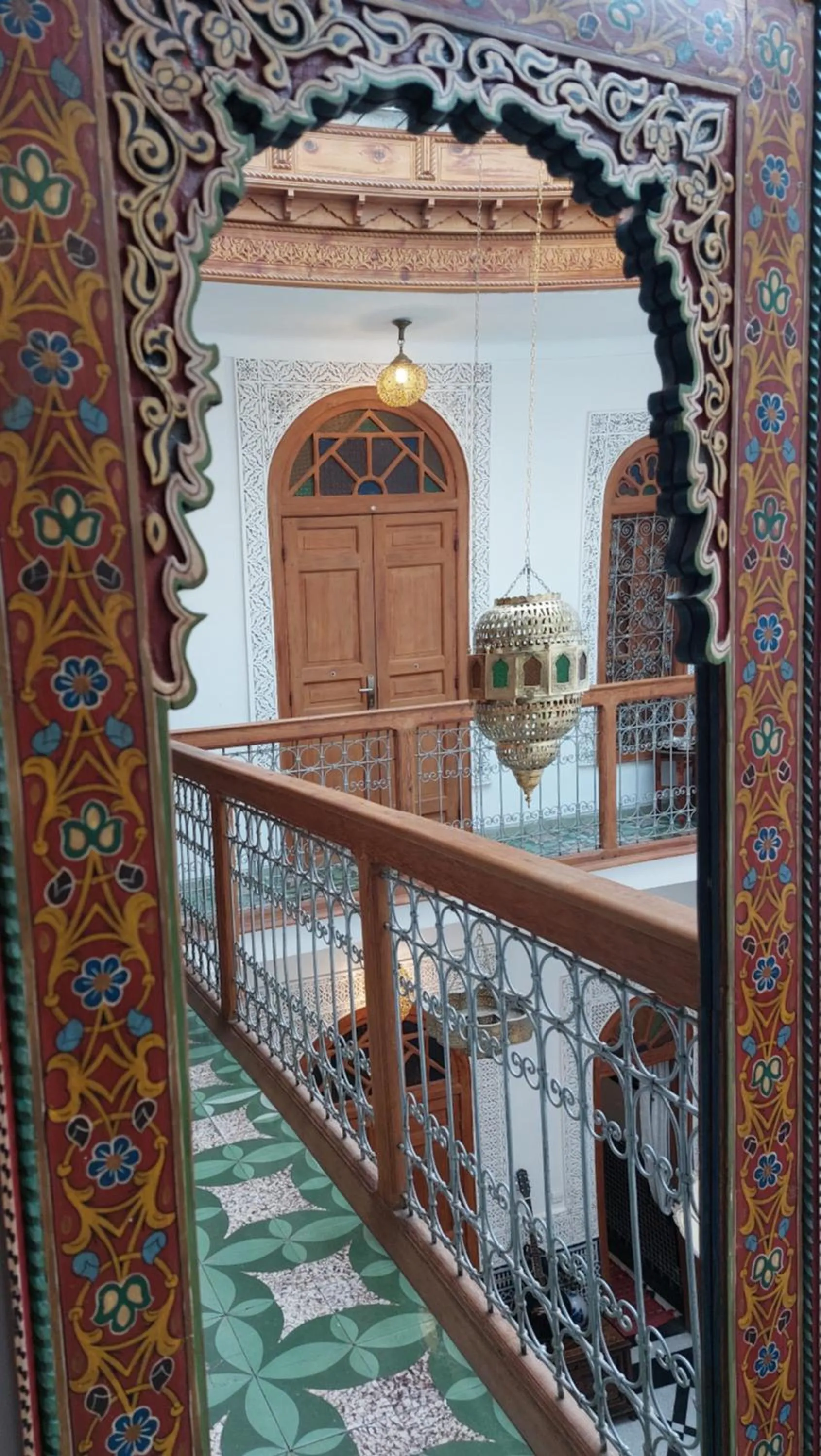 Decorative detail in Dar Hayati