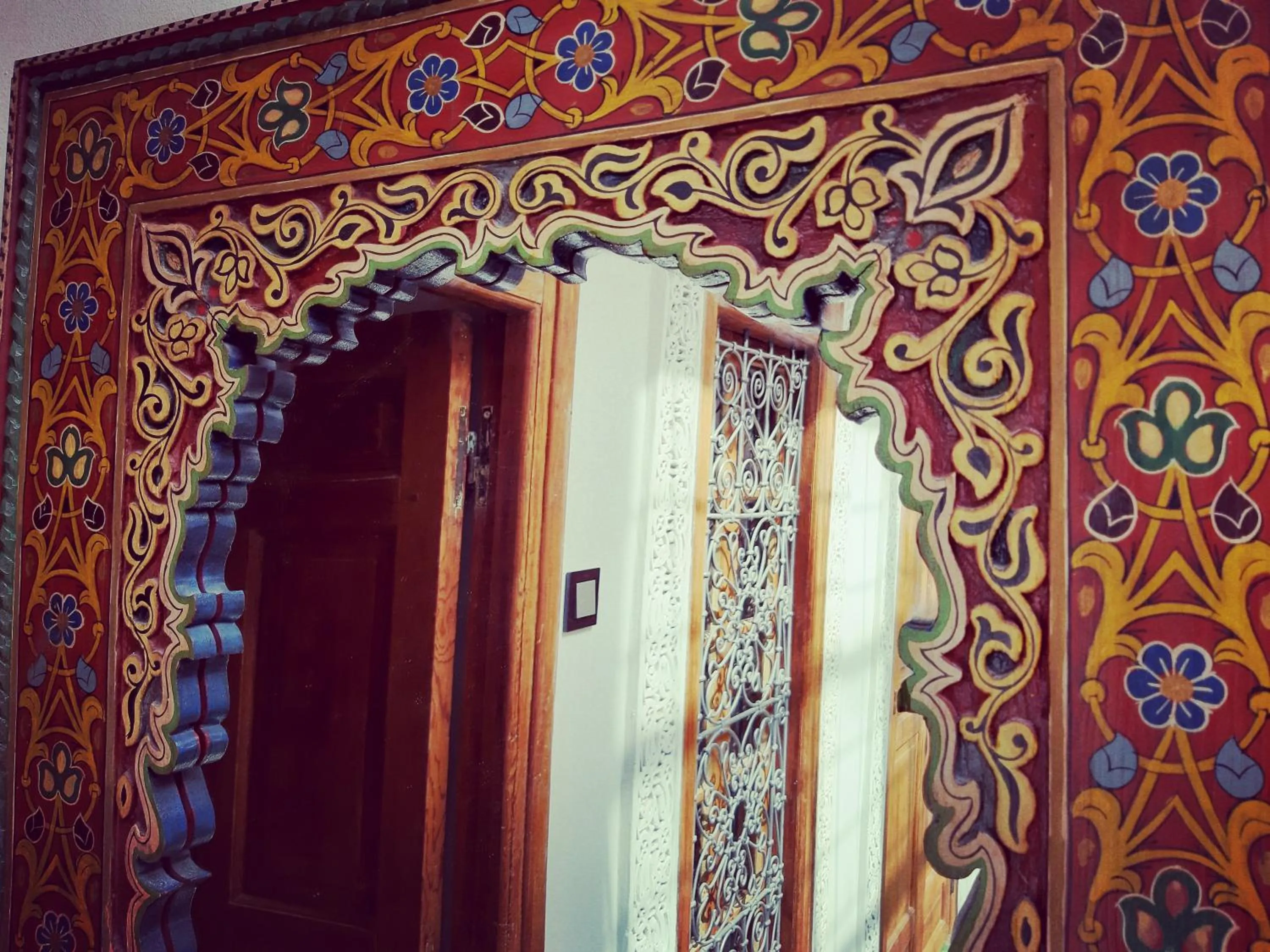 Decorative detail in Dar Hayati