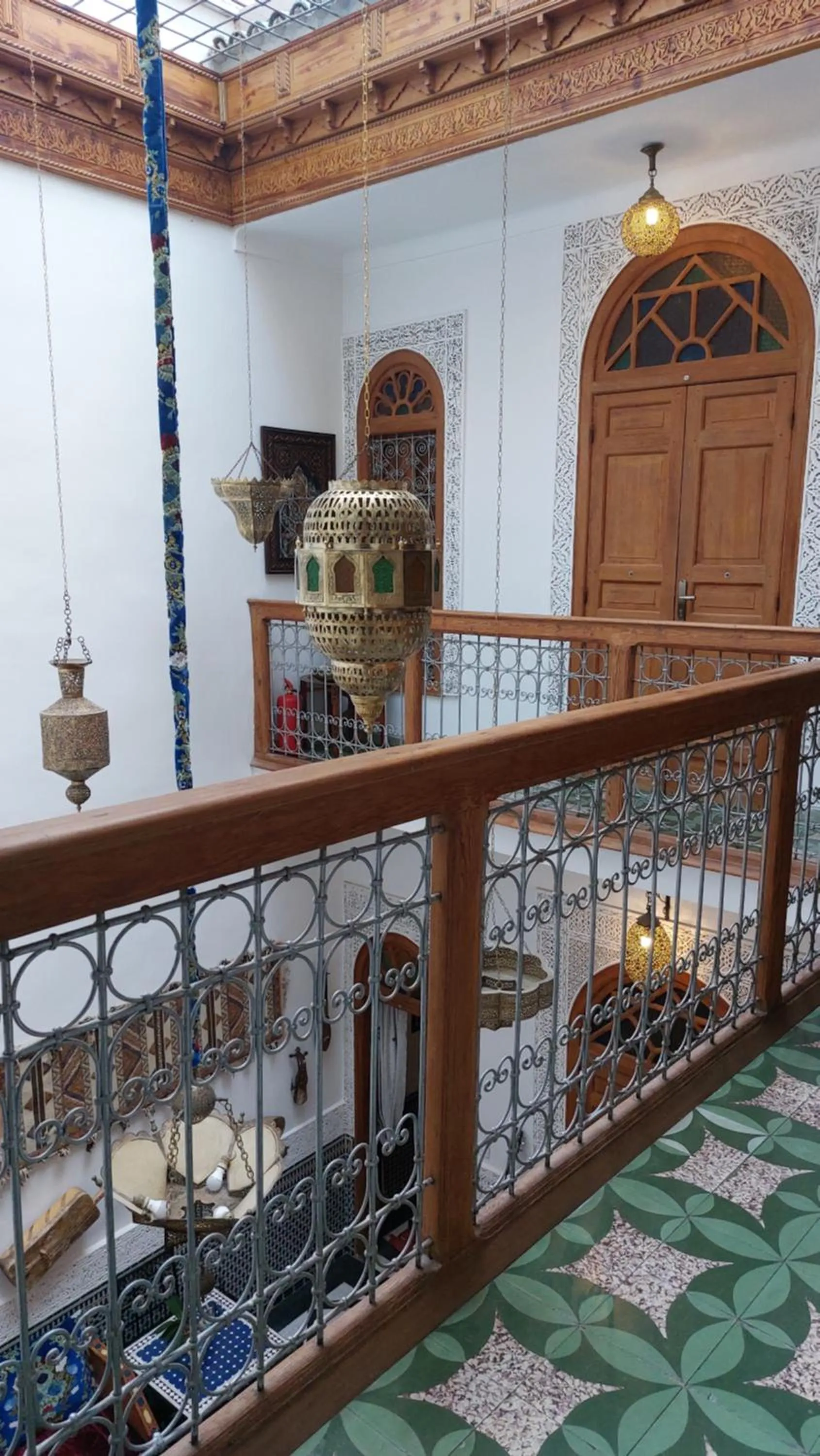 Decorative detail in Dar Hayati