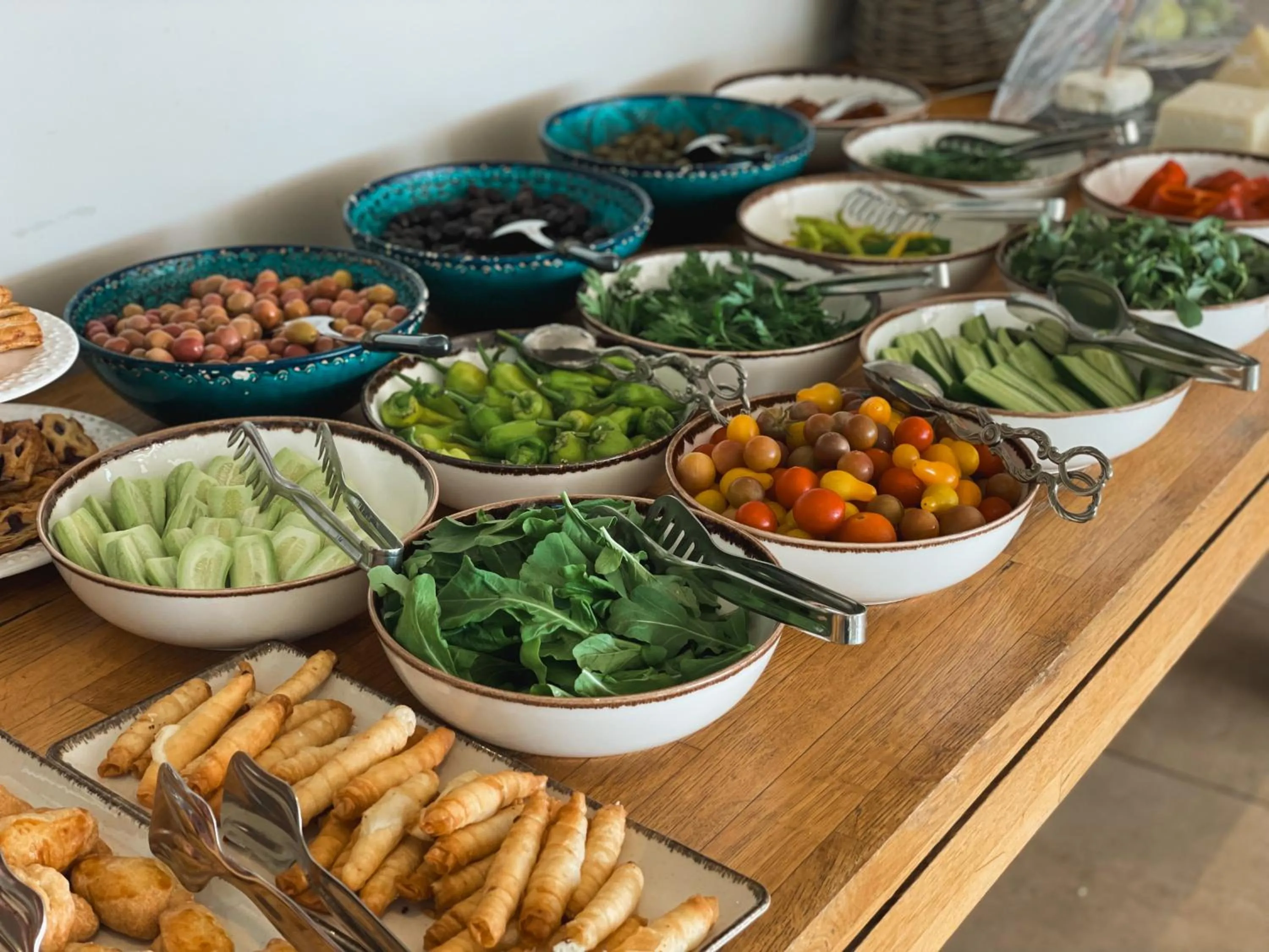 Buffet breakfast in Dalyan Residence & Suites