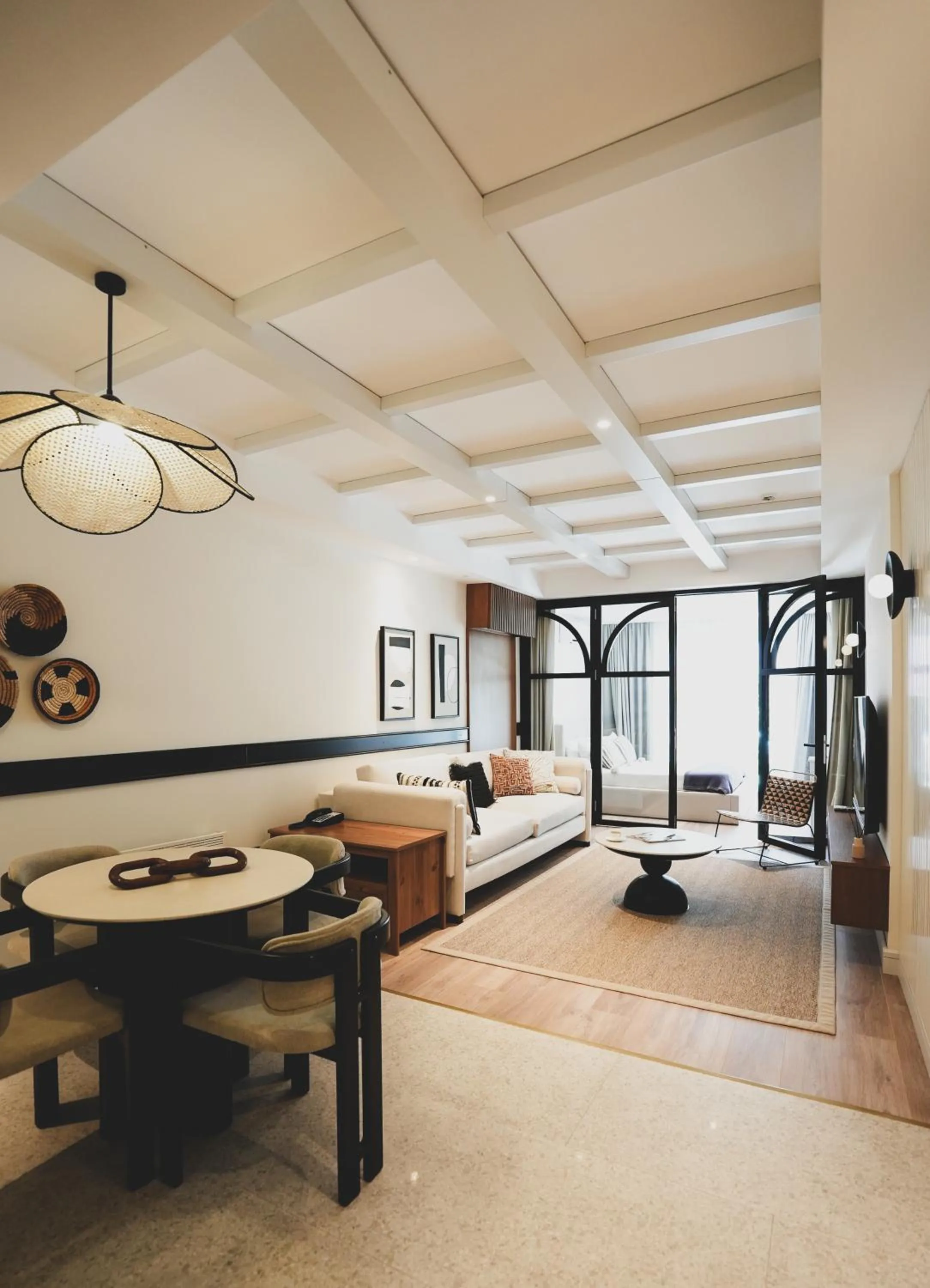 Living room, Bed in Dalyan Residence & Suites