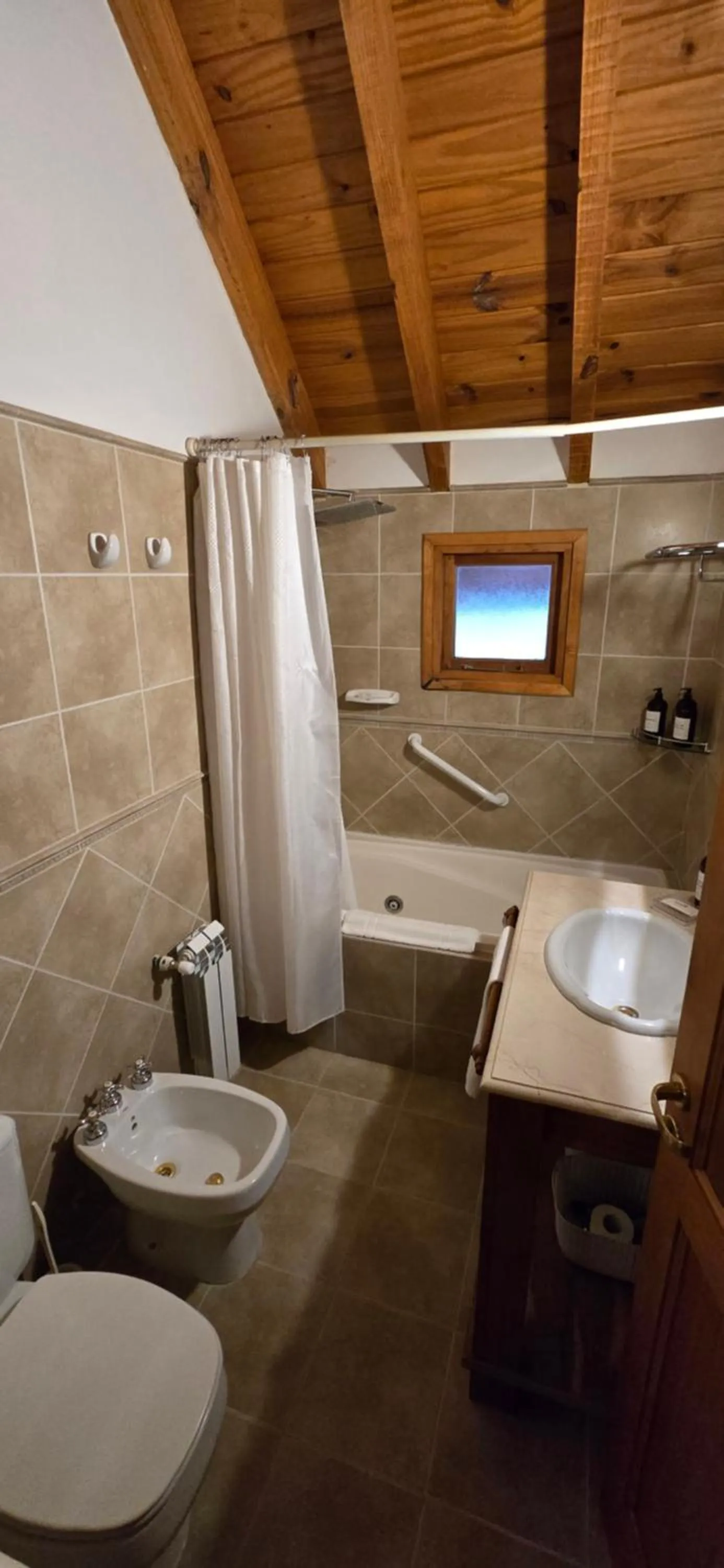 Bathroom in Apart Hotel Agua Escondida