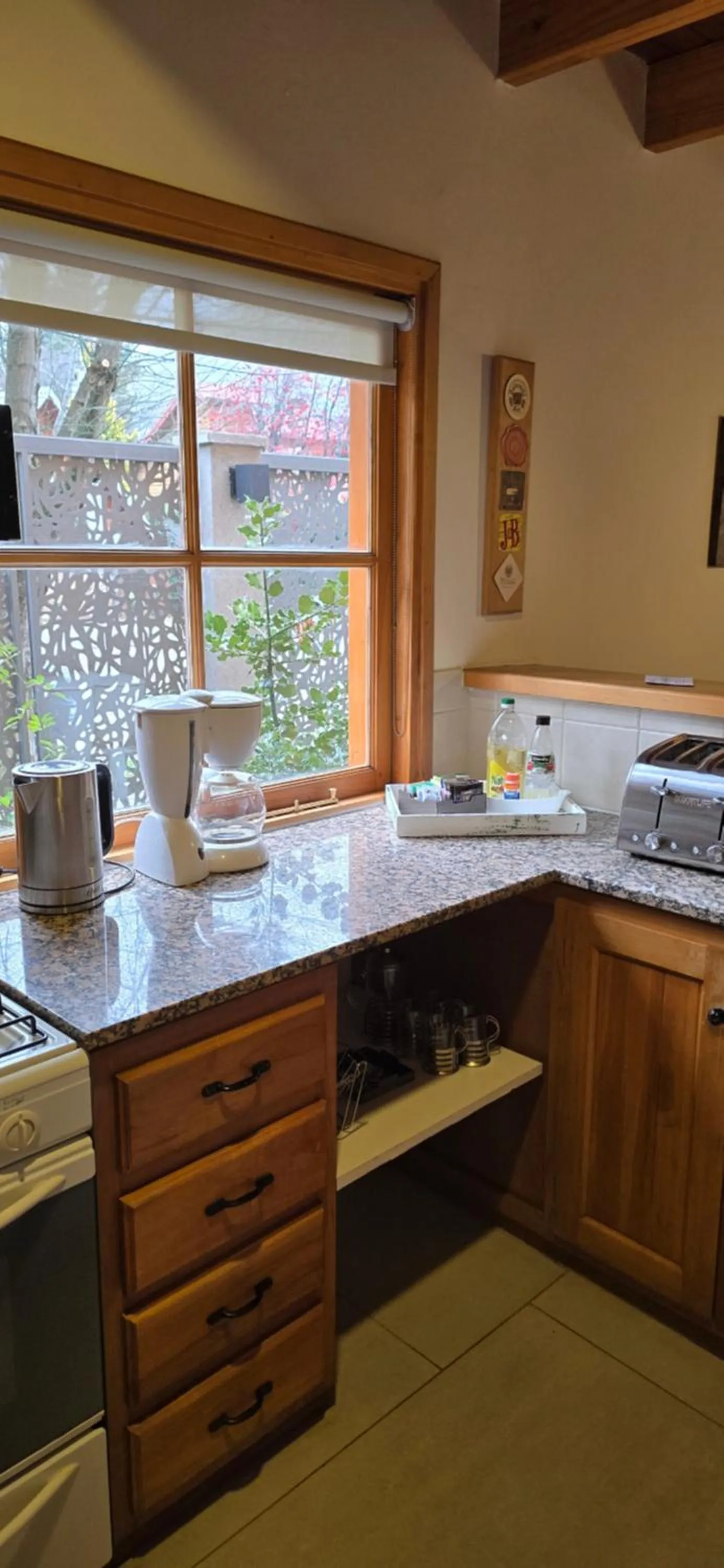 Kitchen or kitchenette in Apart Hotel Agua Escondida