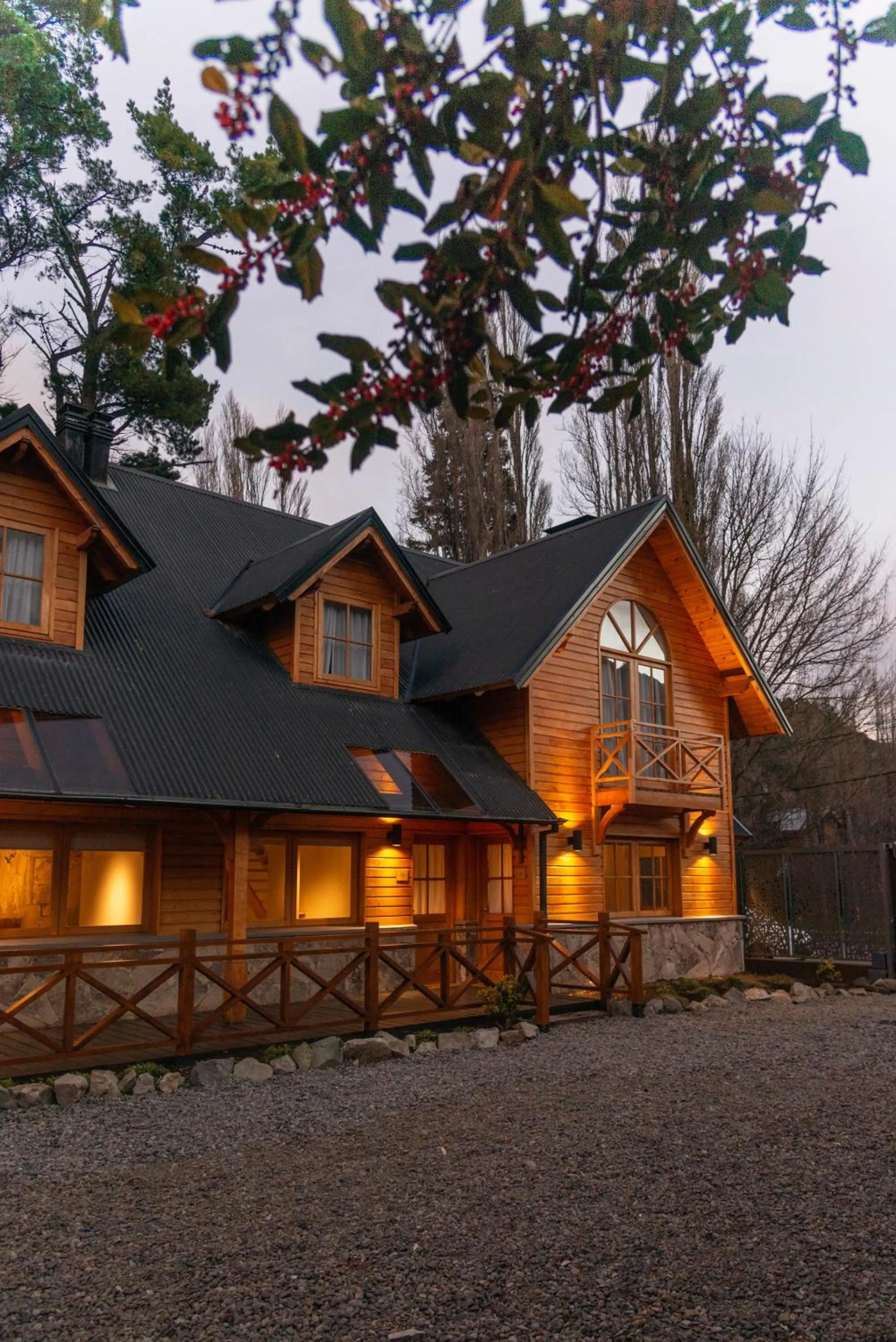 Property building in Apart Hotel Agua Escondida