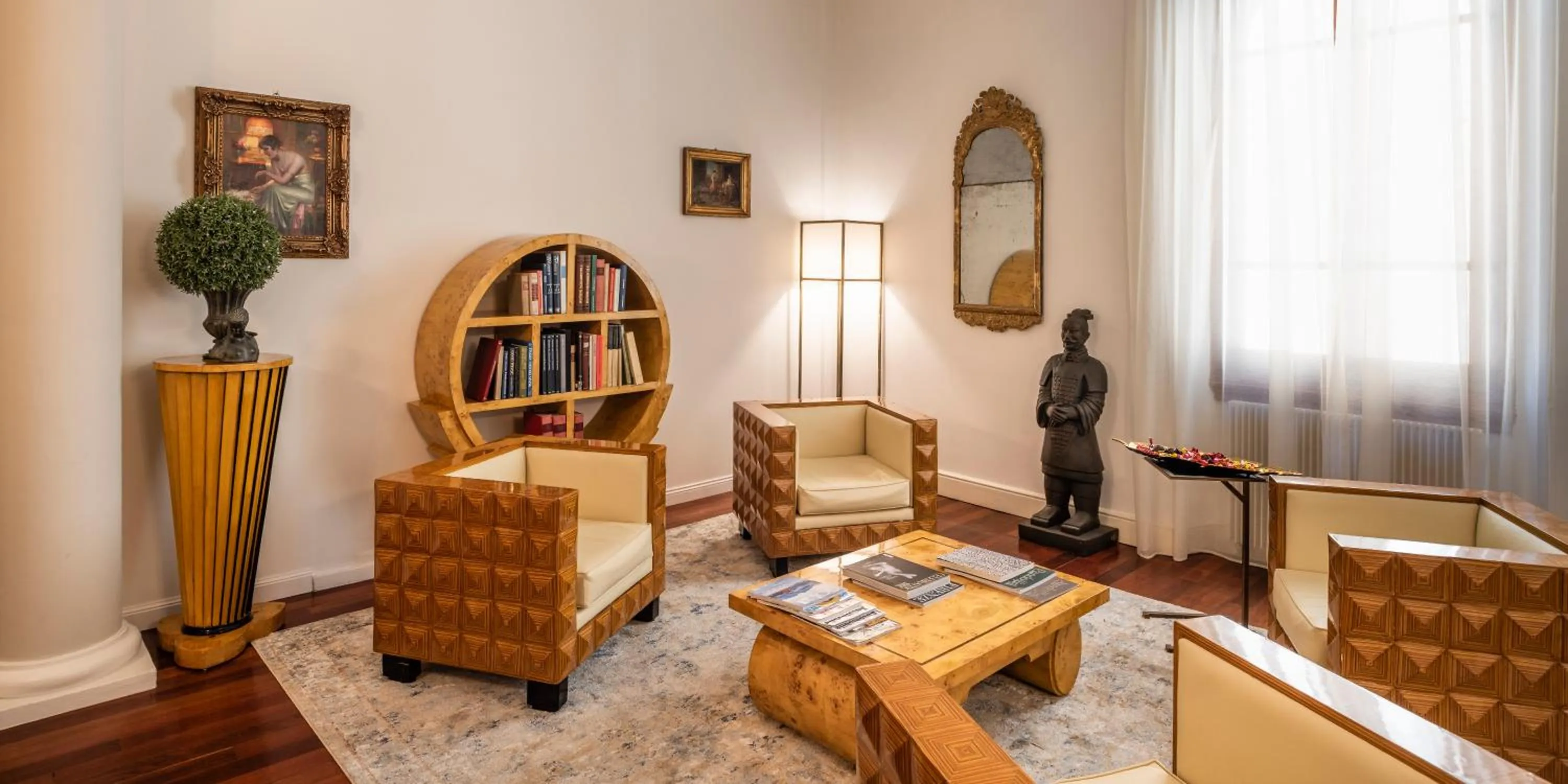 Communal lounge/ TV room in AQA Palace