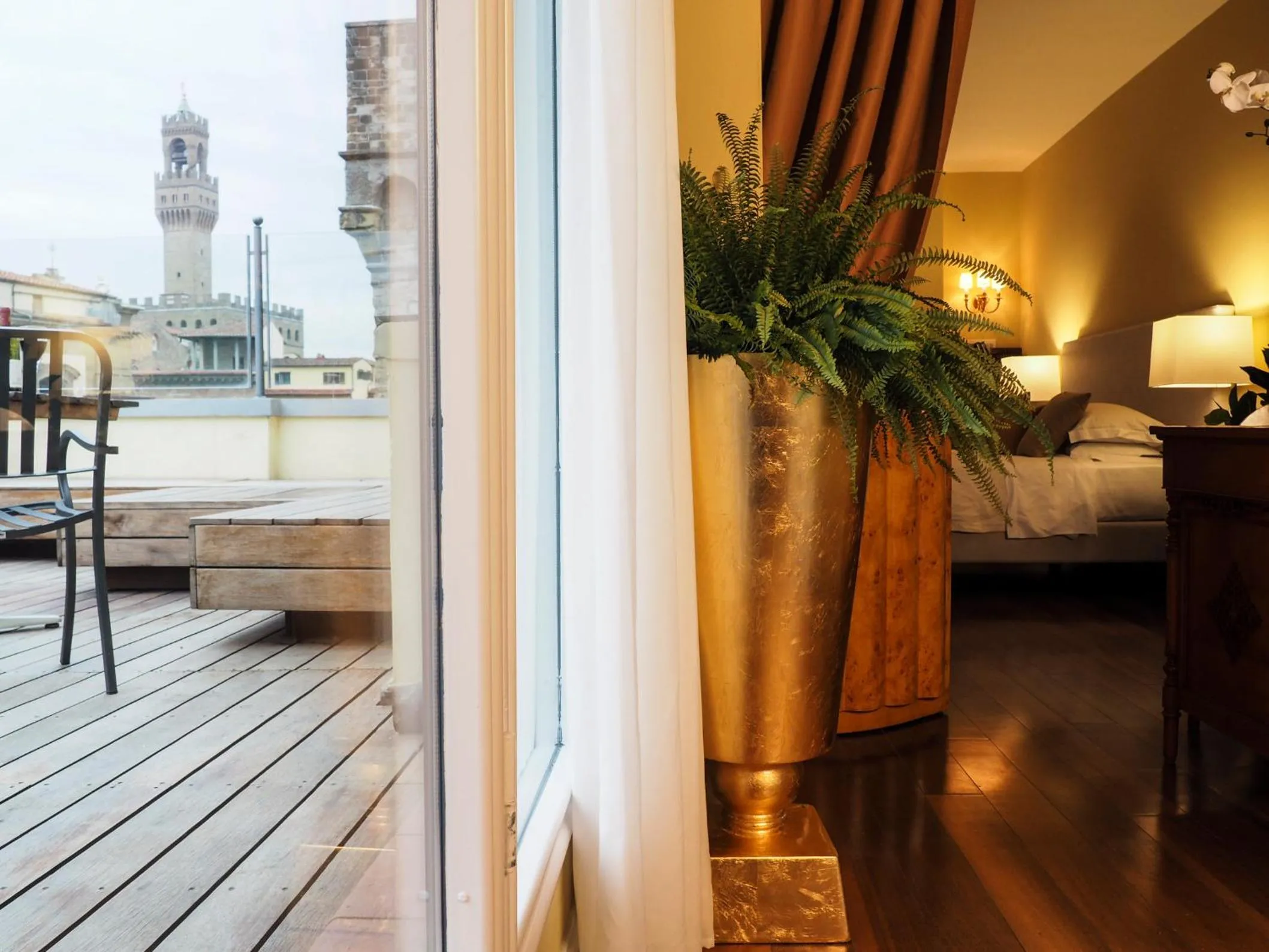 Balcony/Terrace, Bed in AQA Palace