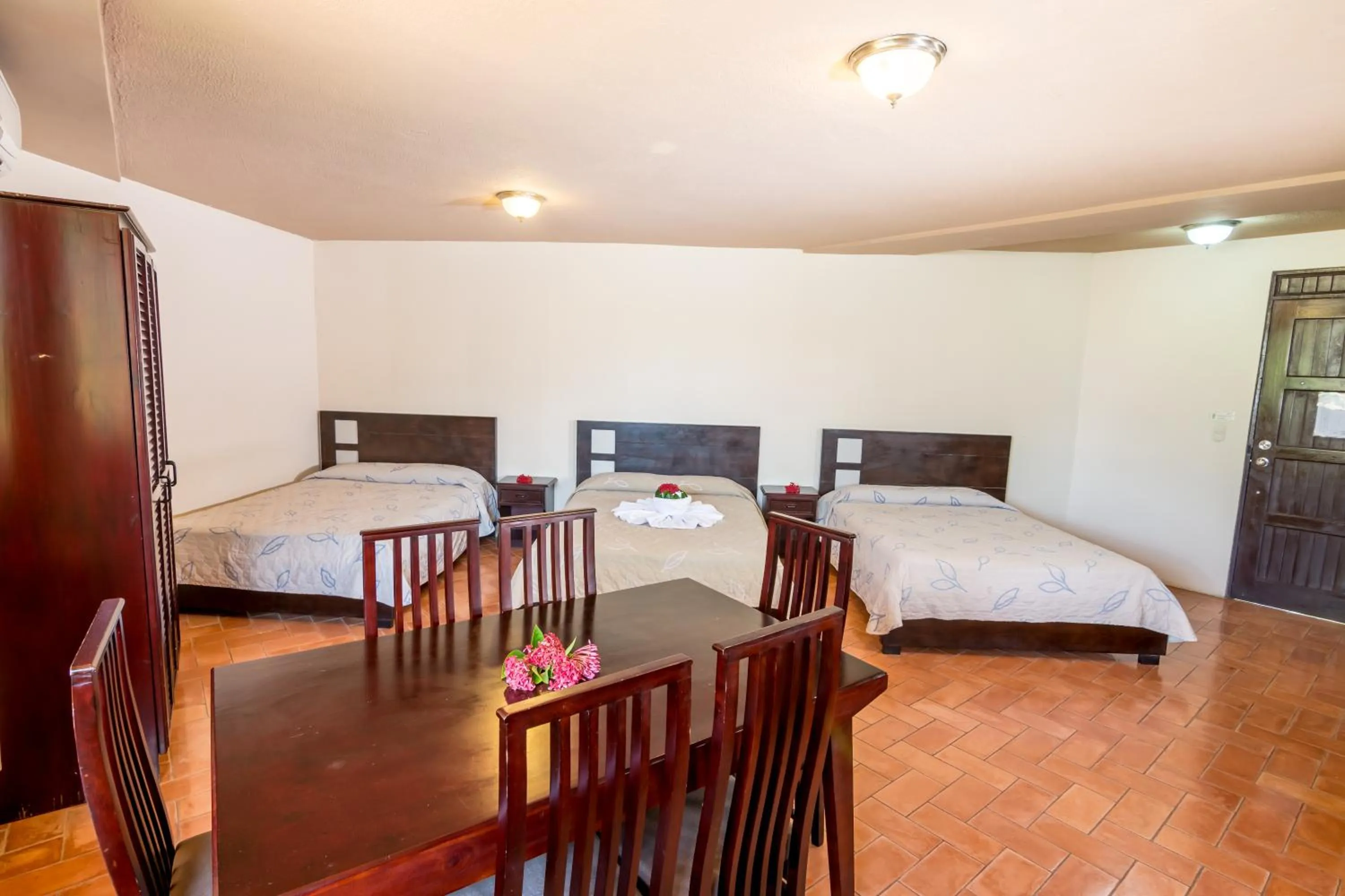 Bed in Hotel Terraza del Pacifico