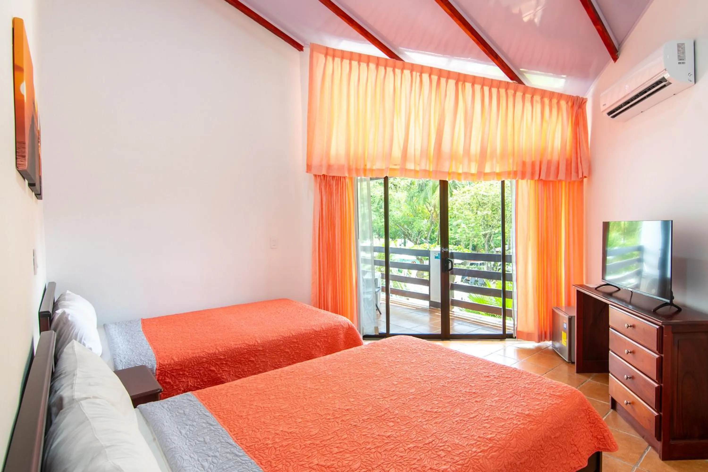 Bed in Hotel Terraza del Pacifico