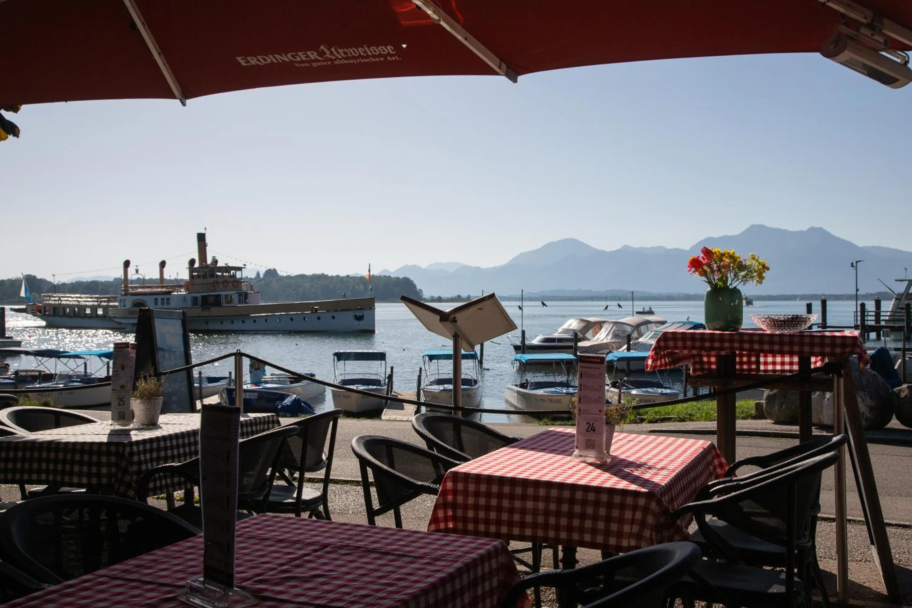 View (from property/room) in Sieben Zimmer am See