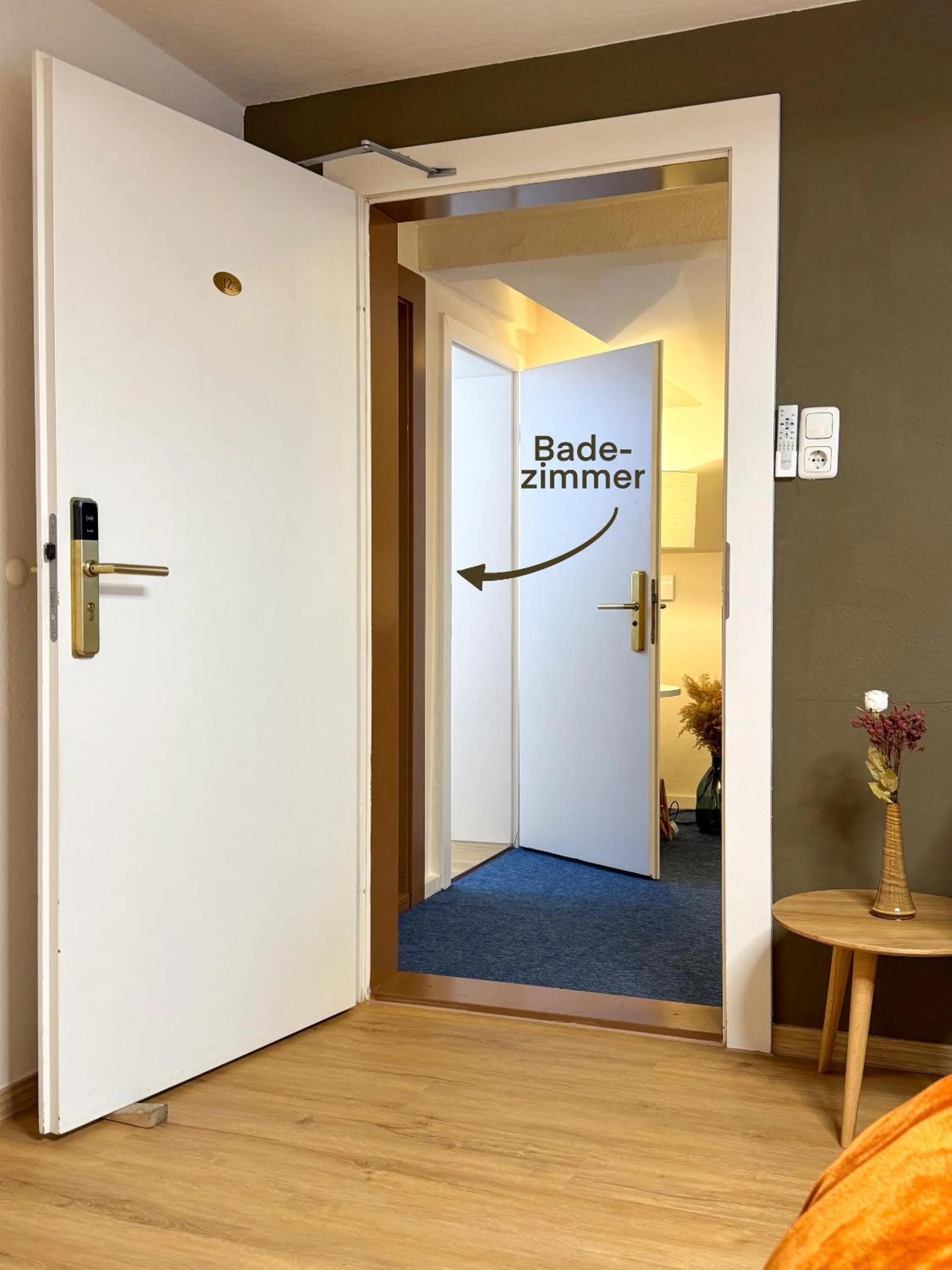 Bathroom in Sieben Zimmer am See