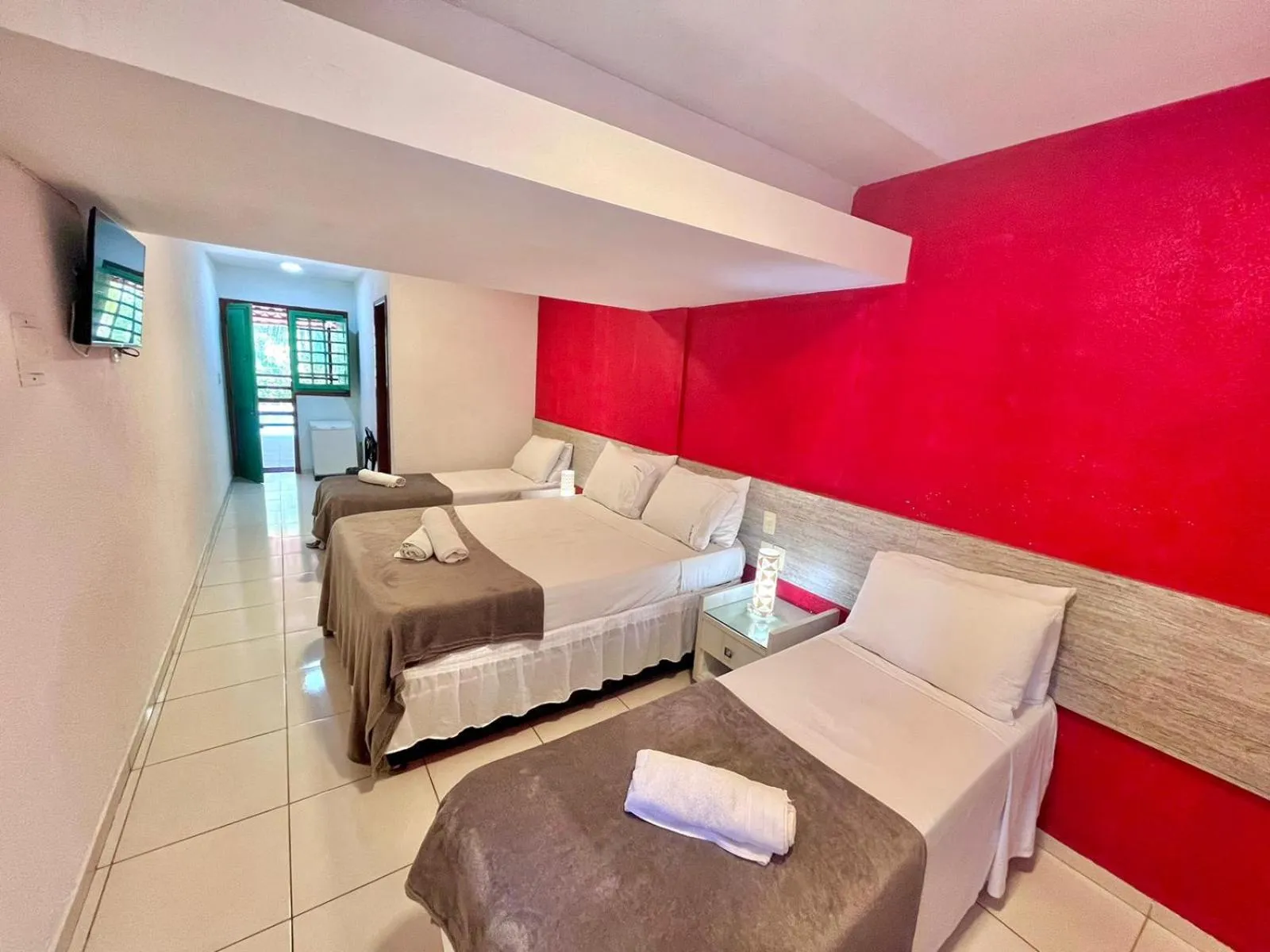 Bedroom, Bed in Chalés Praias do Sul