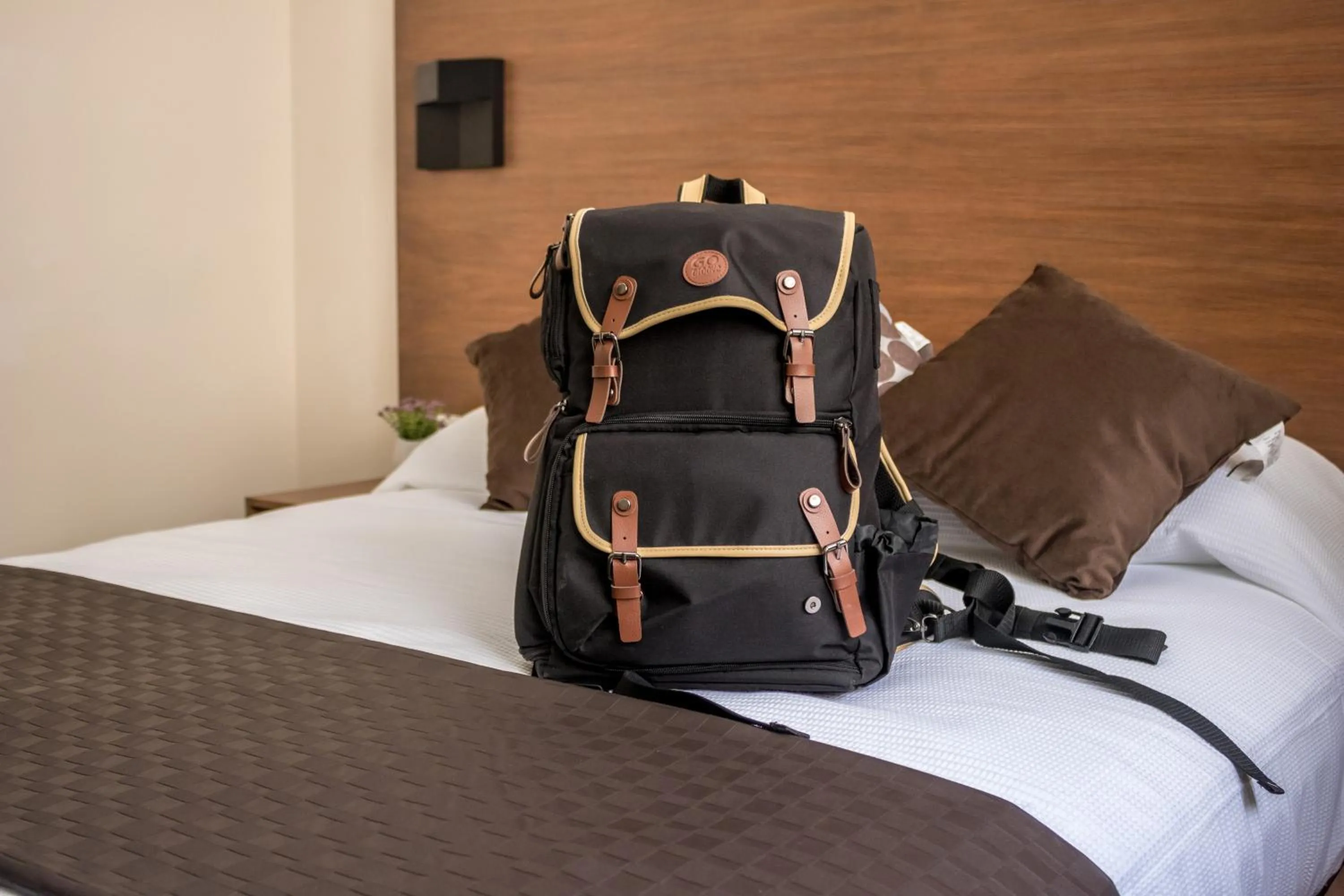 Bed in Viento Suites Cancún