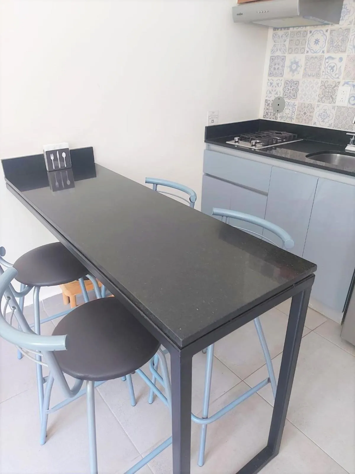 Kitchen or kitchenette in Viento Suites Cancún