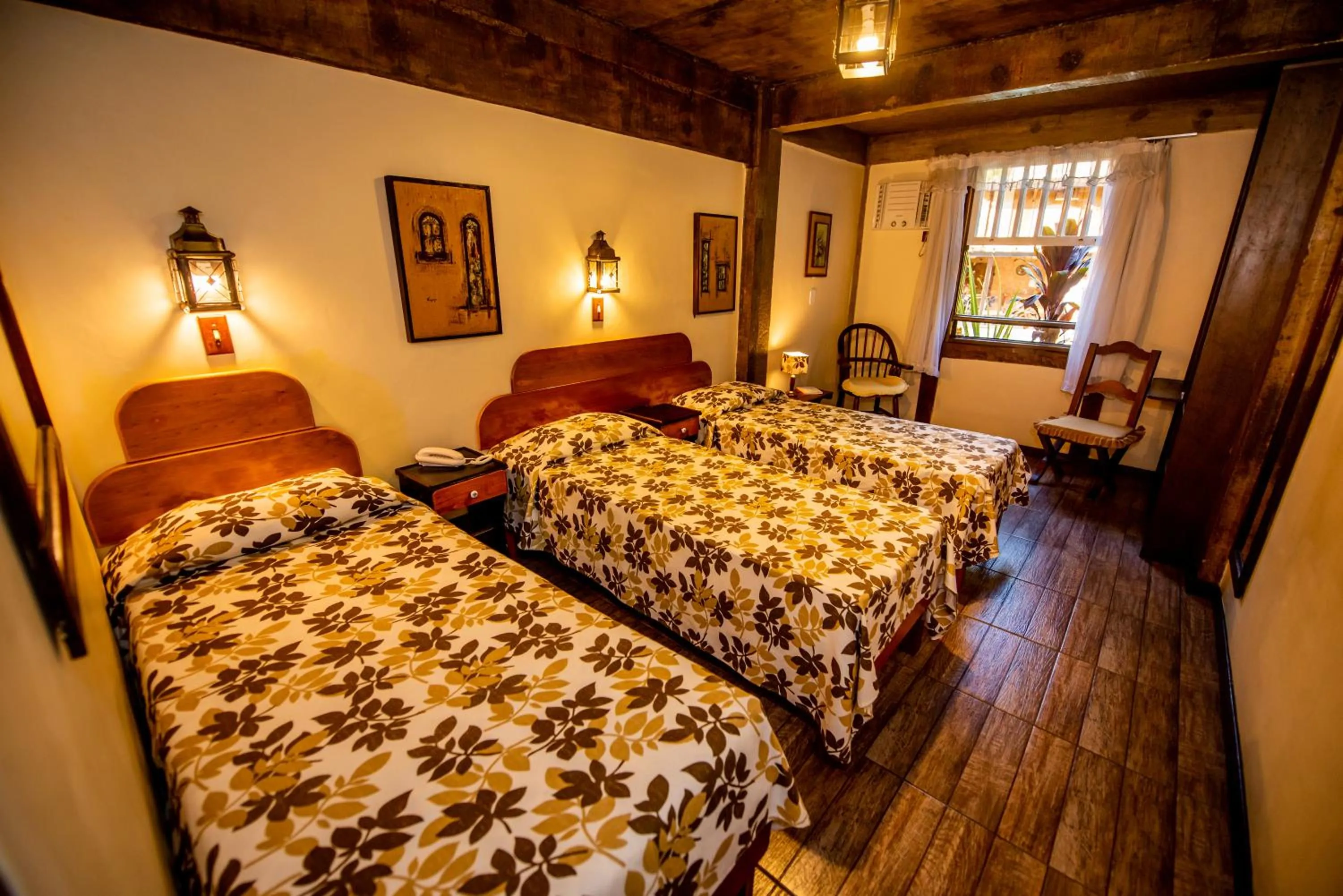 Bed in Pousada Monte Imperial