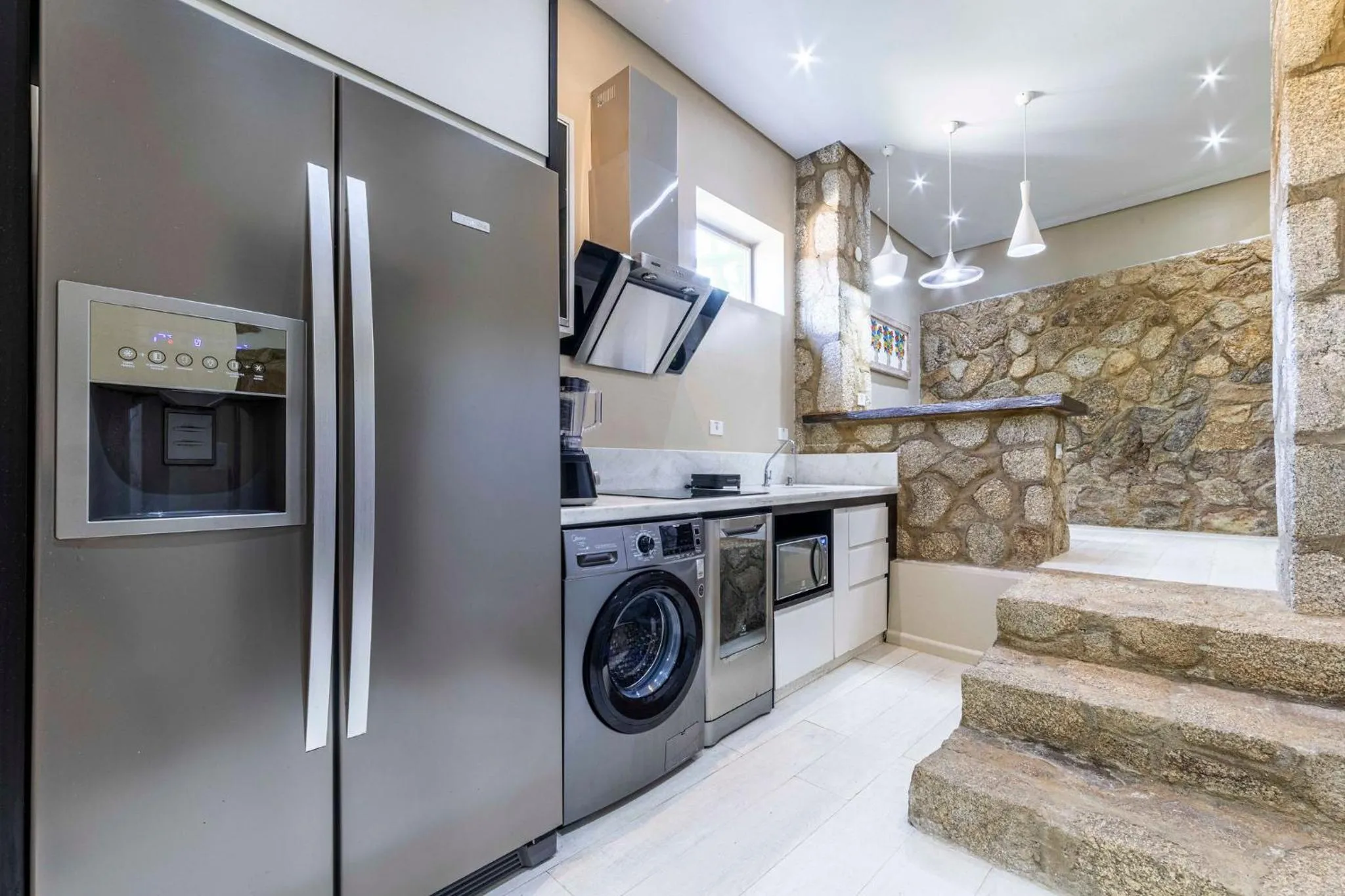 Kitchen or kitchenette in Casa Condominio Piccola Paraty
