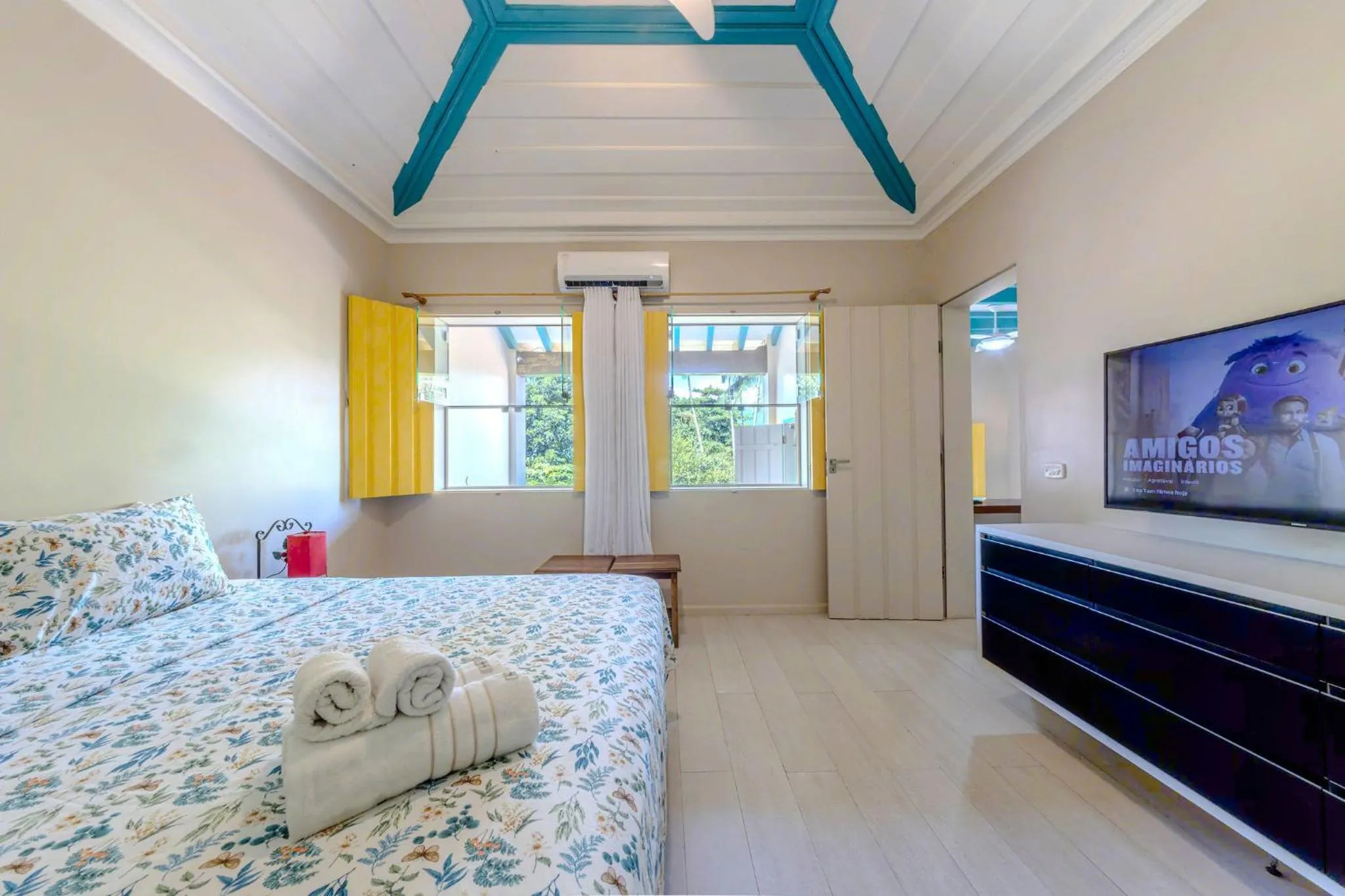 Bed in Casa Condominio Piccola Paraty