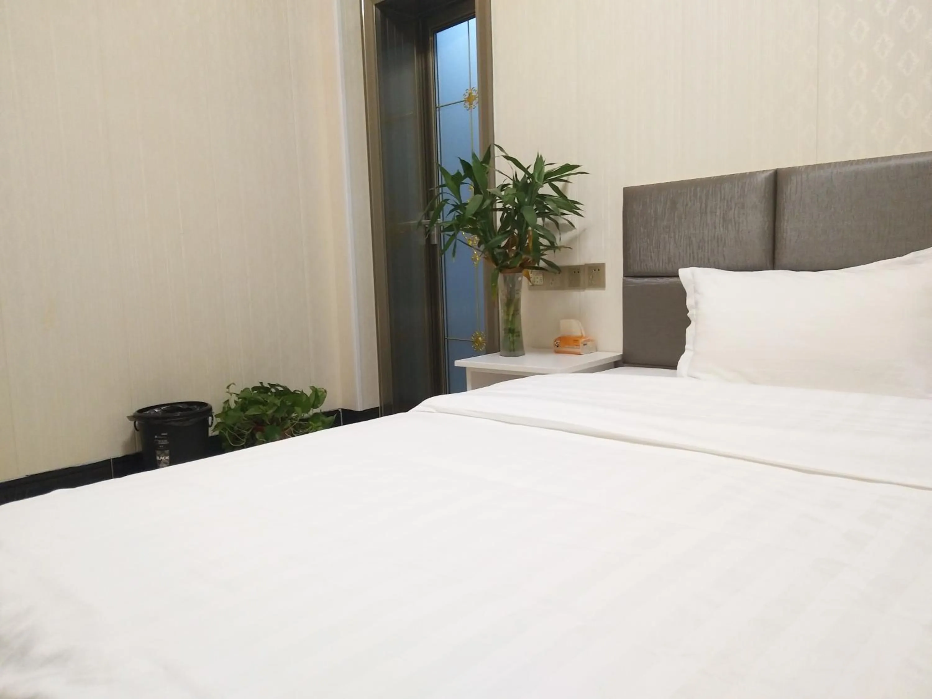 Bed in Nanjing Lafei Hotel Lukou Airport Branch