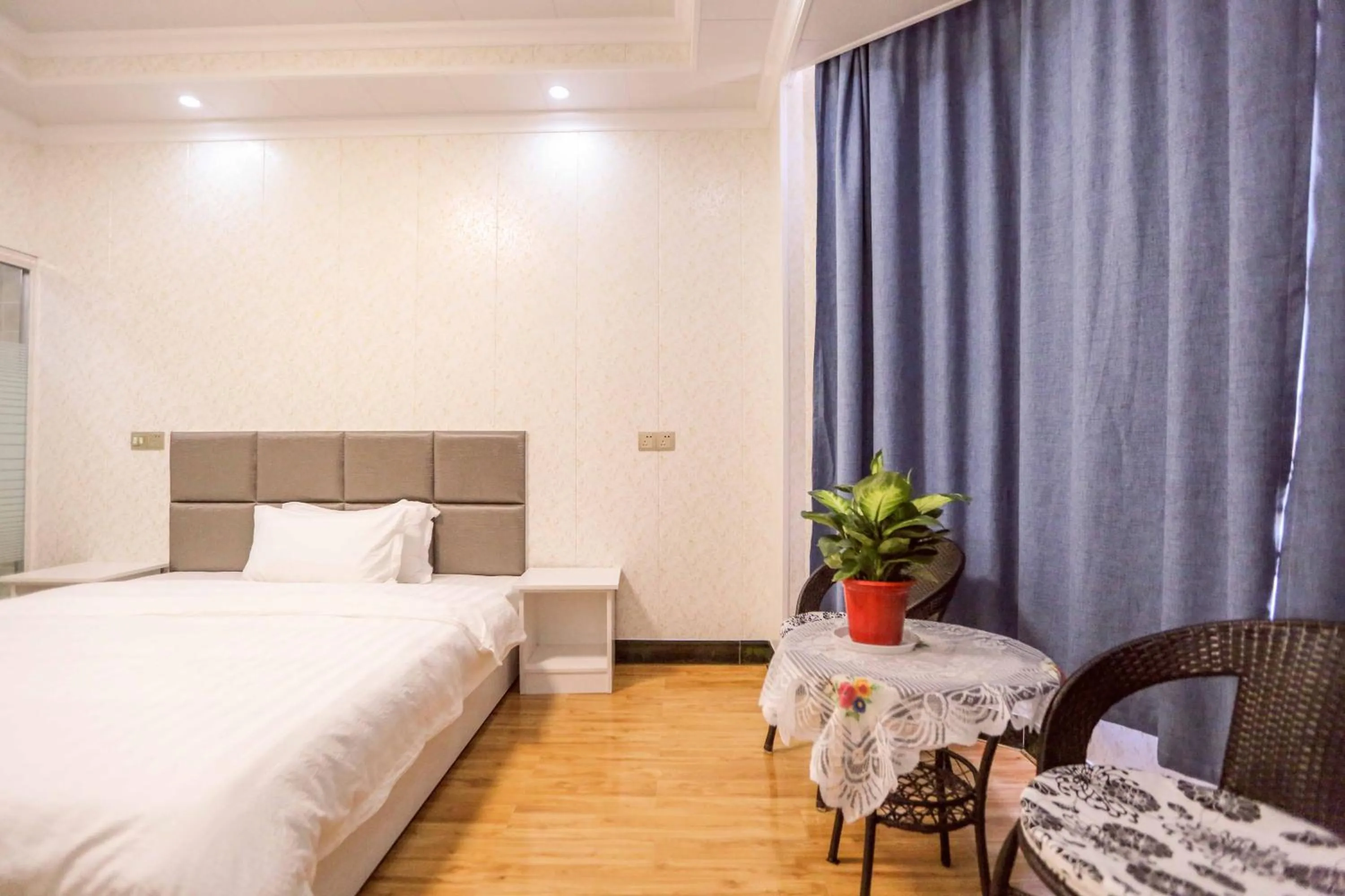 Bed in Nanjing Lafei Hotel Lukou Airport Branch