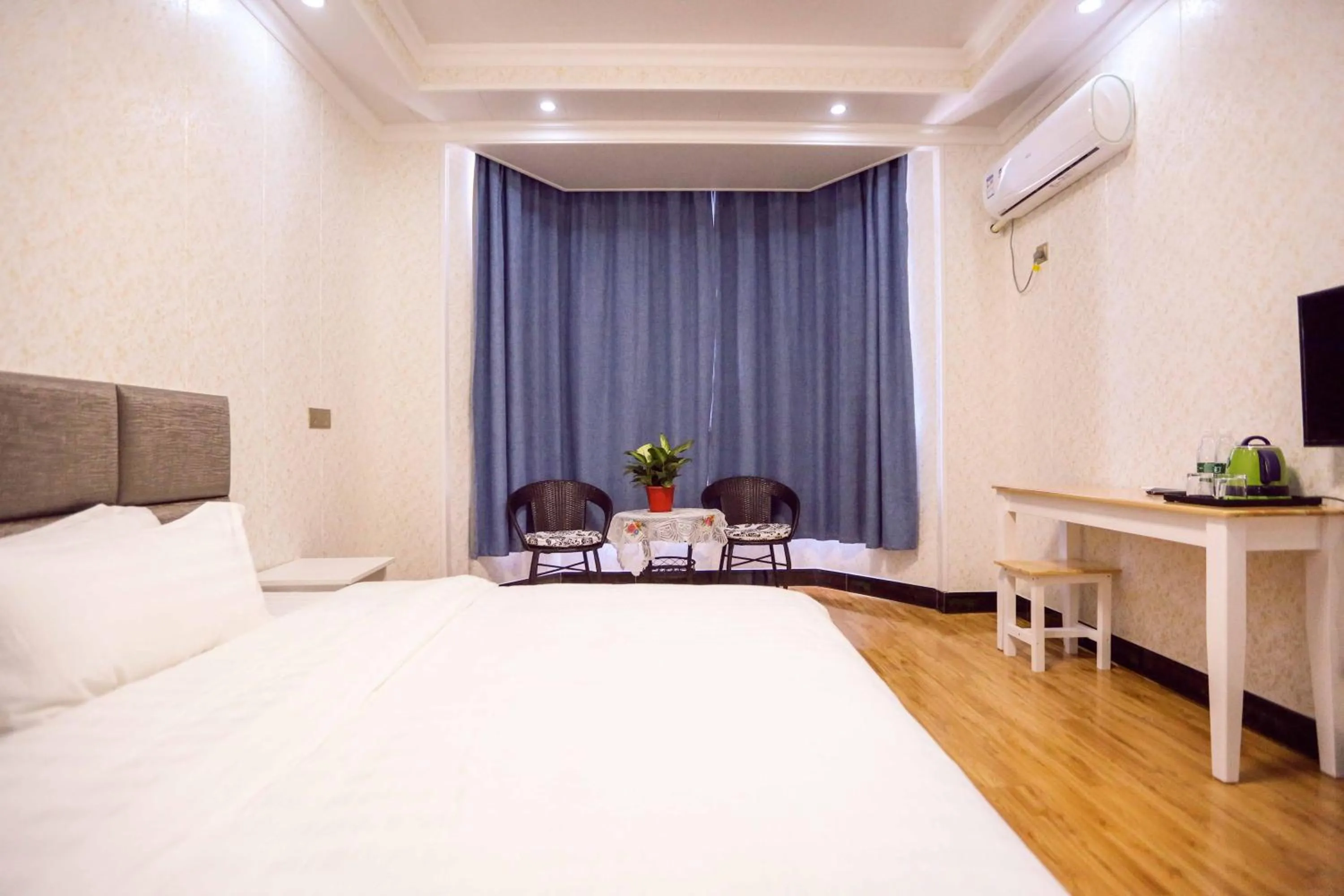 Bed in Nanjing Lafei Hotel Lukou Airport Branch