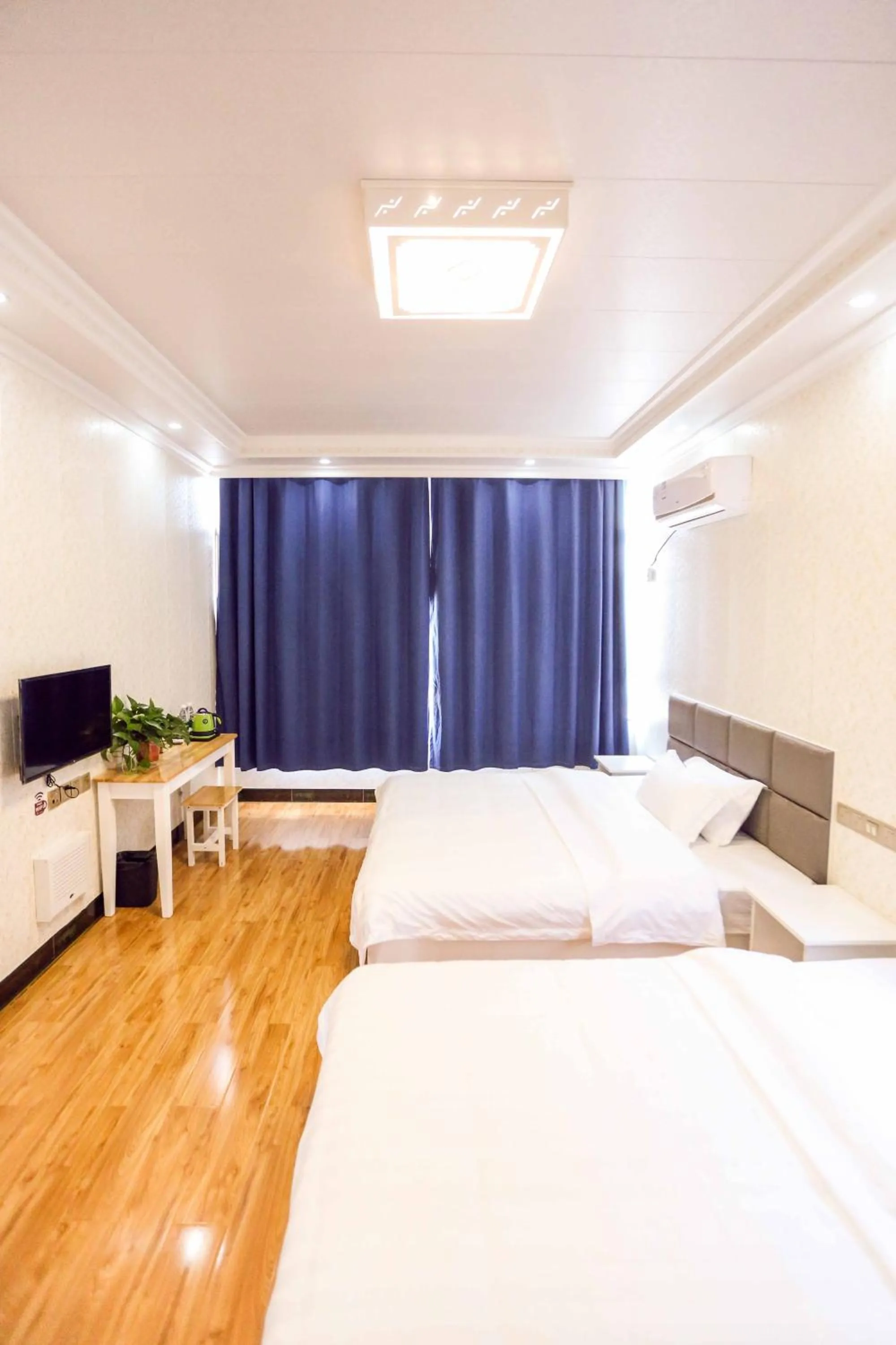 Bed in Nanjing Lafei Hotel Lukou Airport Branch