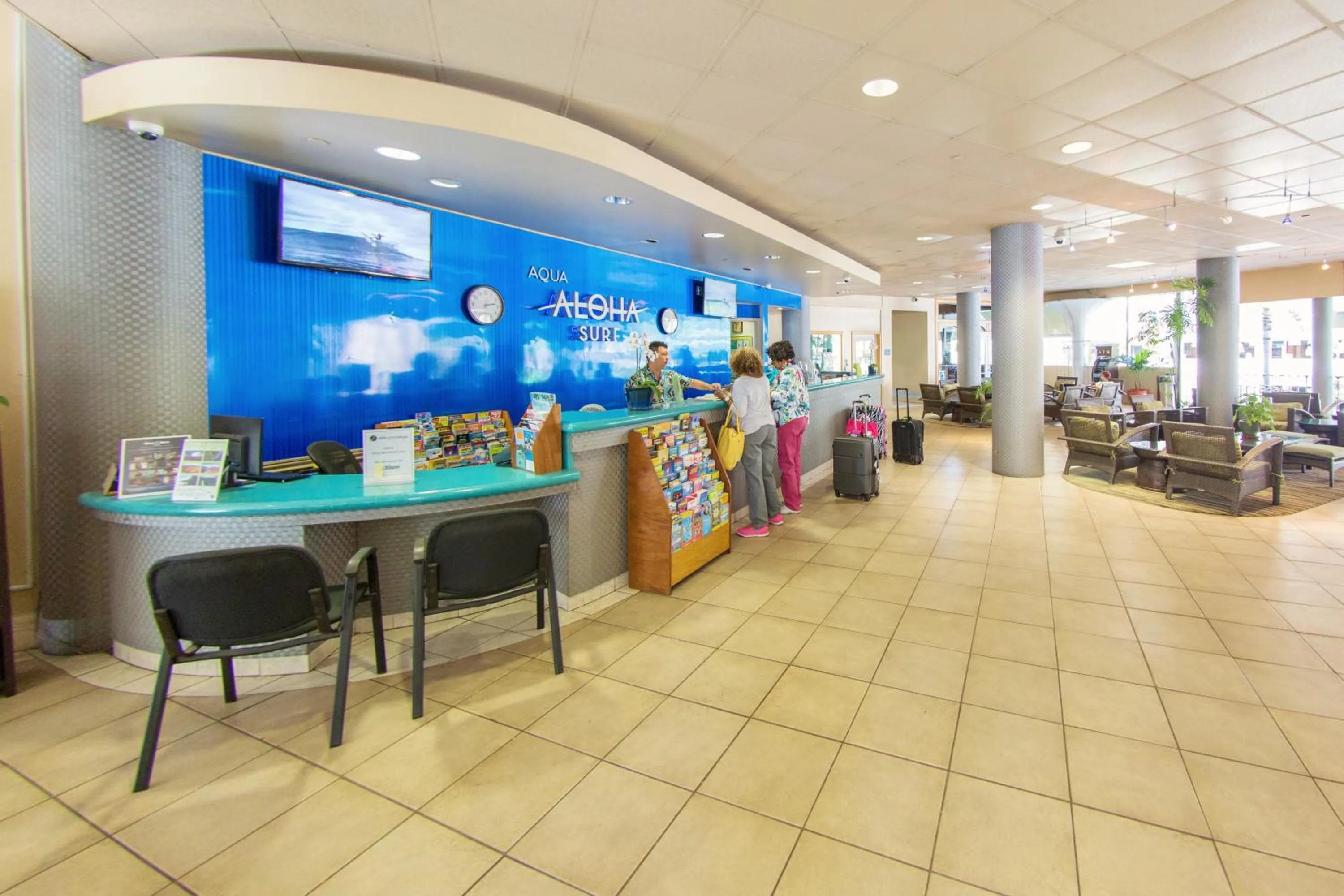 Lobby or reception in Beautiful Studio in the Heart of Vibrant Waikiki