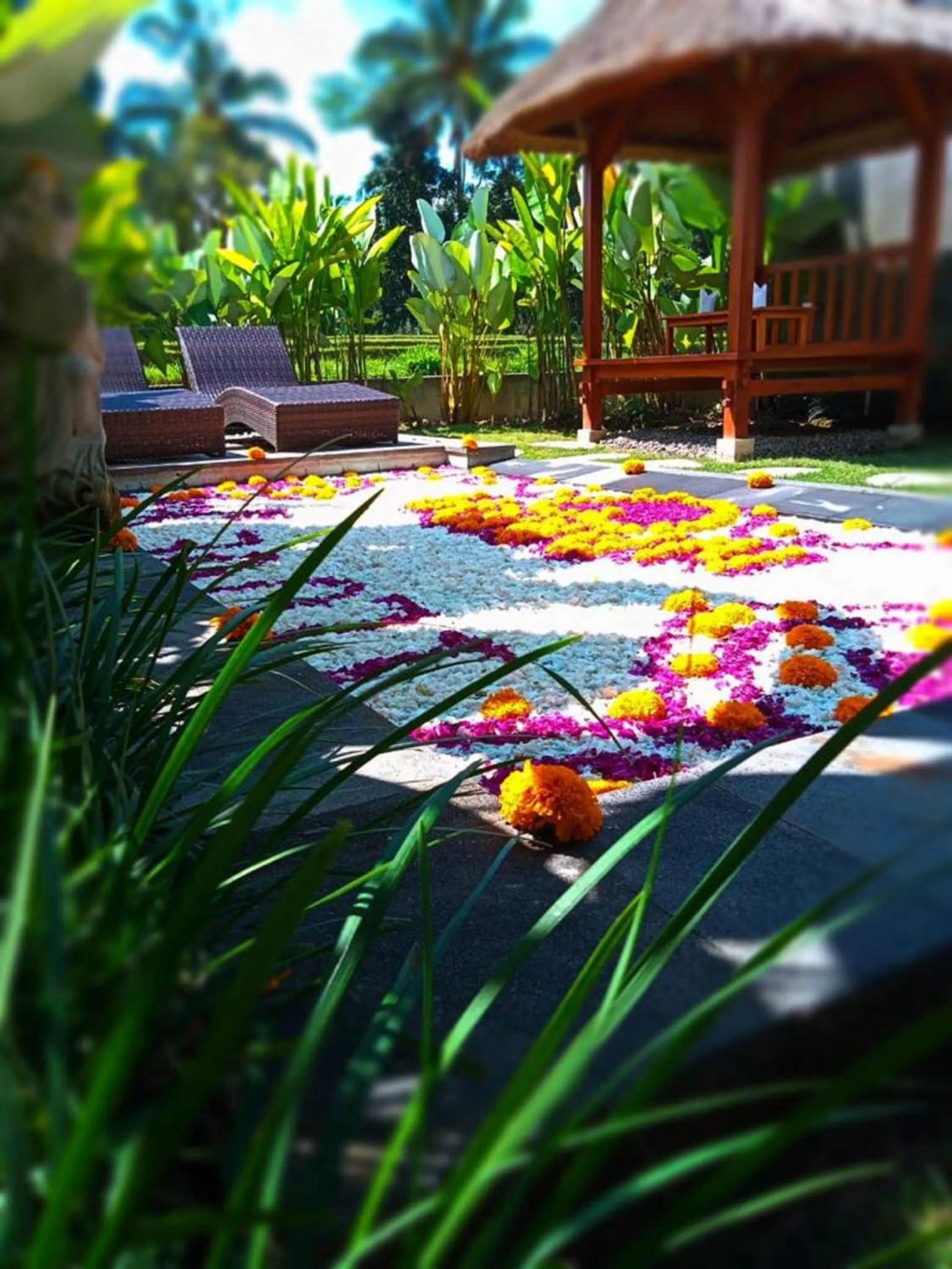 Swimming pool in Three Gold Luxury Private Villas