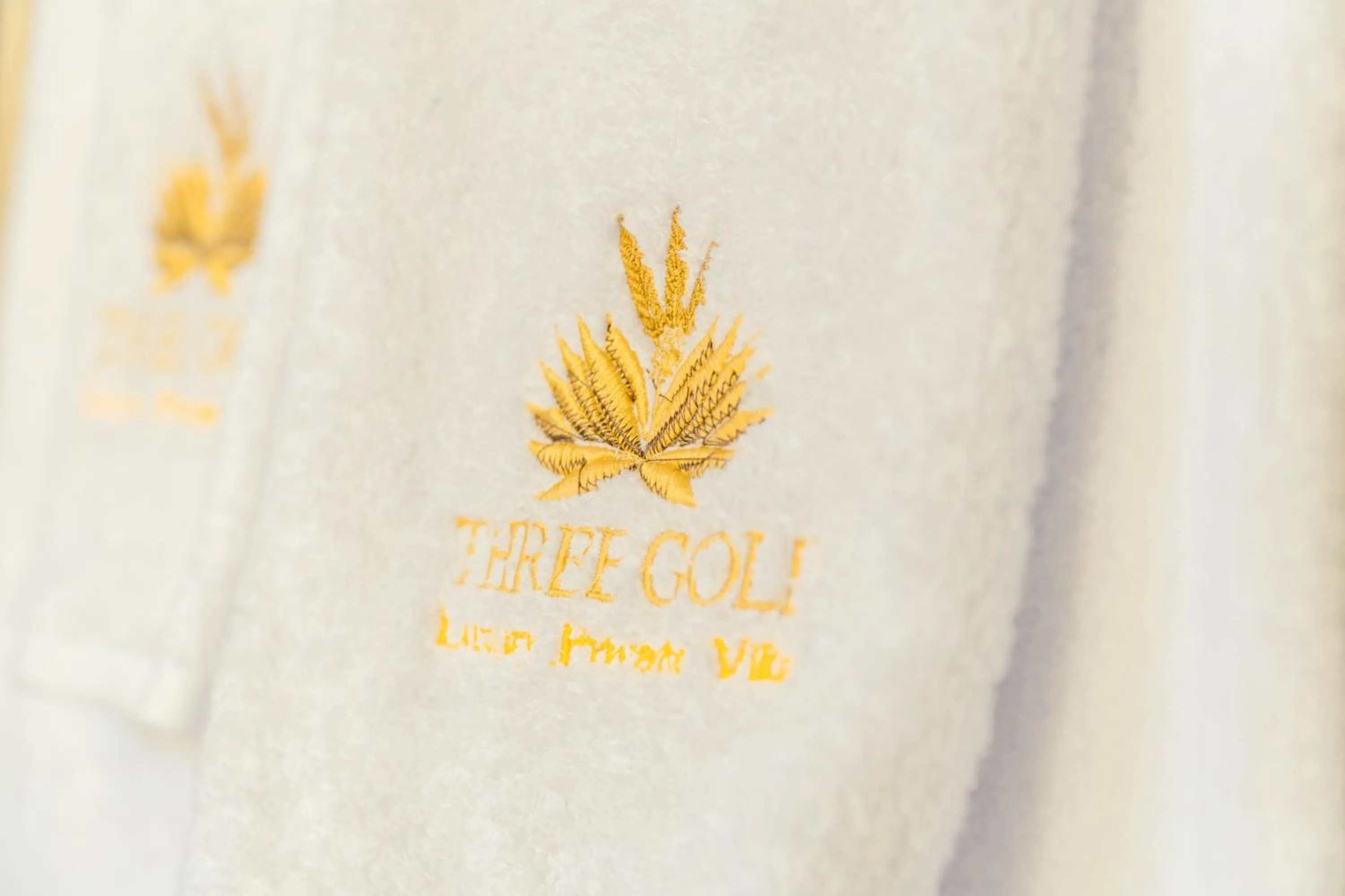 Logo/Certificate/Sign in Three Gold Luxury Private Villas