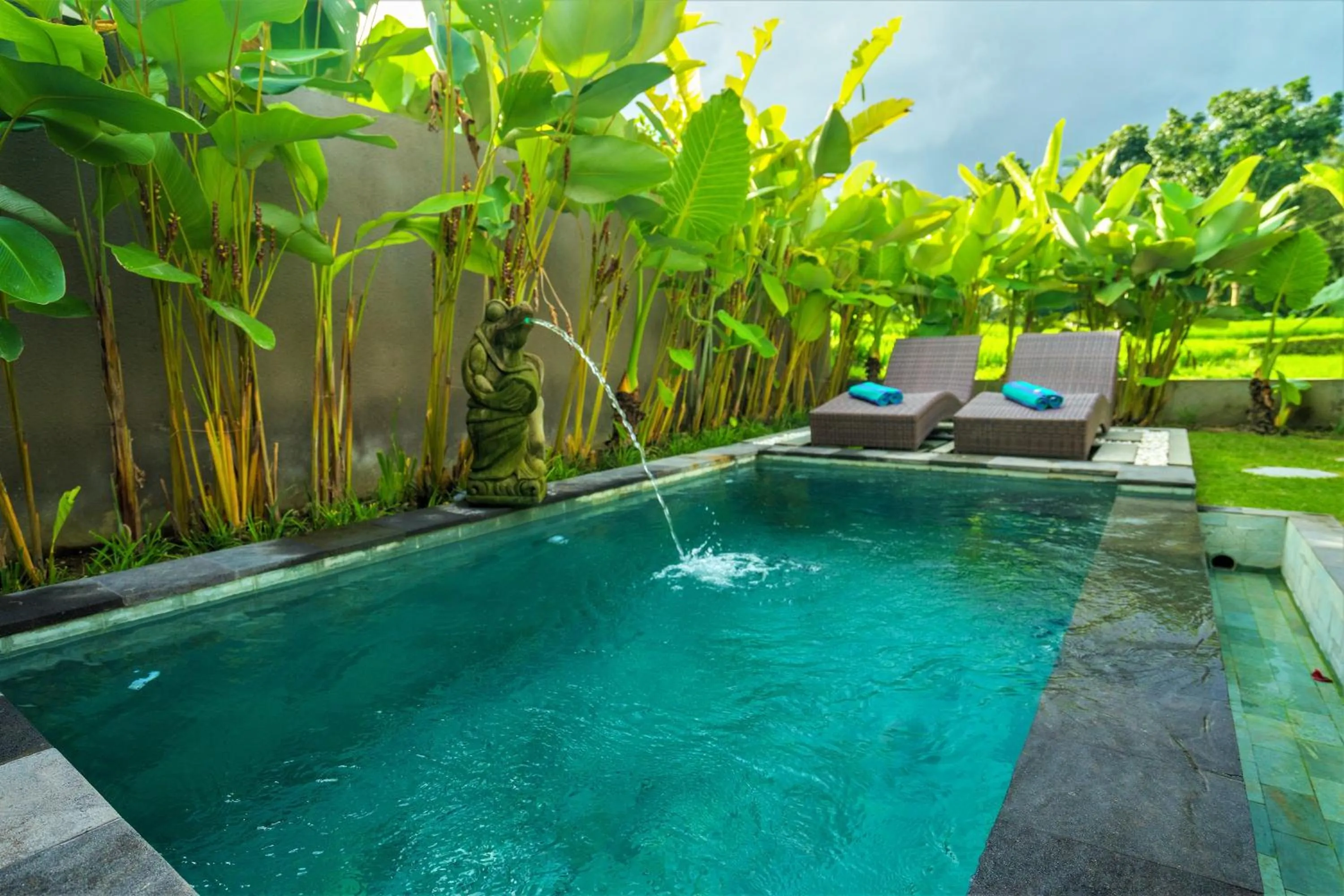 Swimming pool in Three Gold Luxury Private Villas