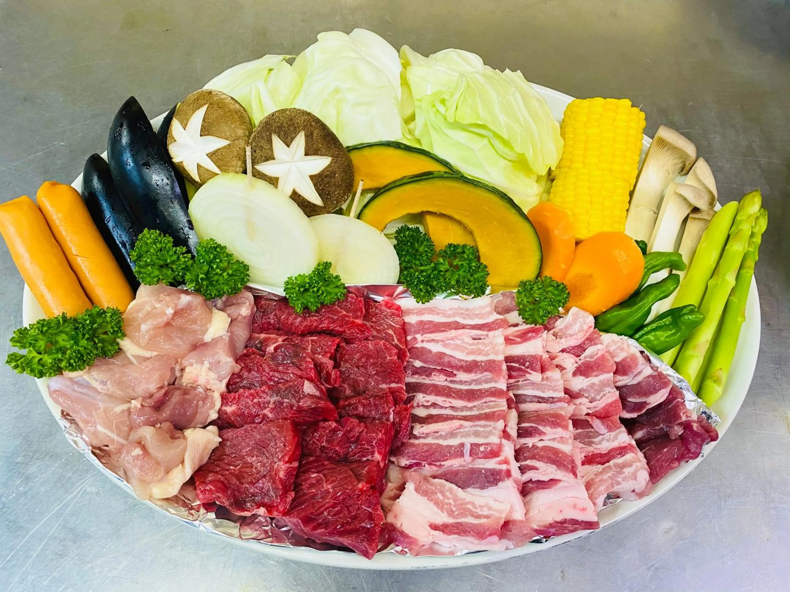 BBQ facilities, Food in Ikoisanso