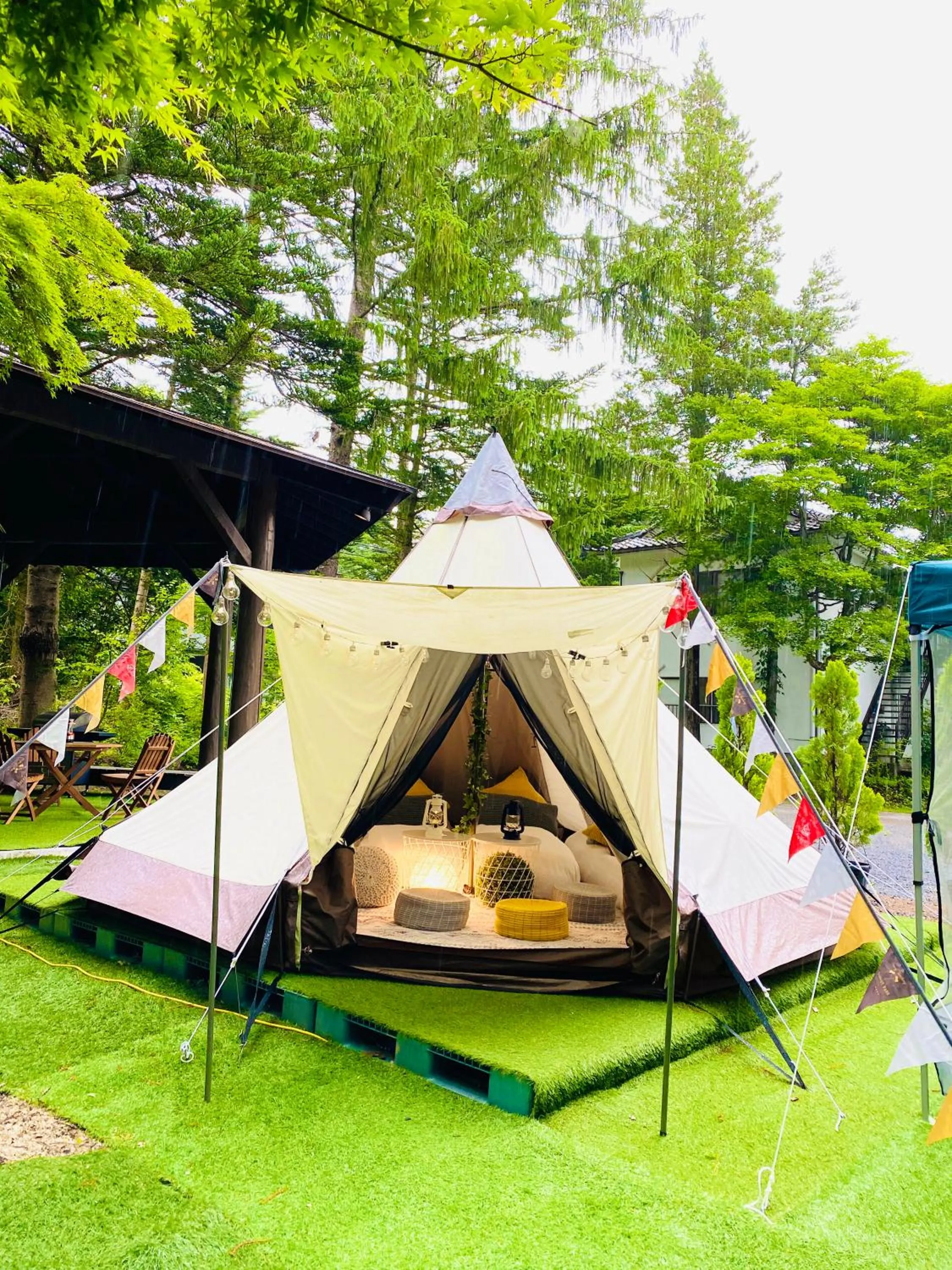 Photo of the whole room in Ikoisanso